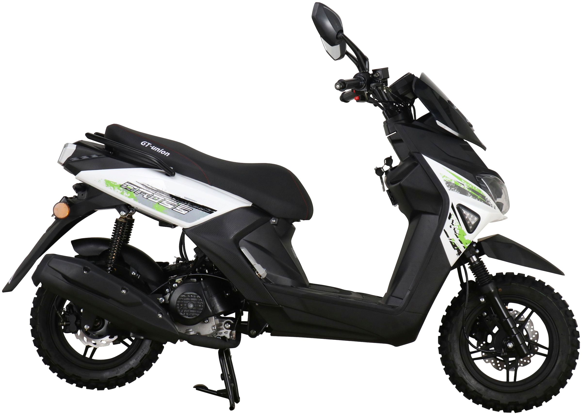 GT UNION Motorroller »Cross 2.0 45«, 49,6 cm³, 45 km/h, Euro 5, 3 PS, Luftgekühlter Motor