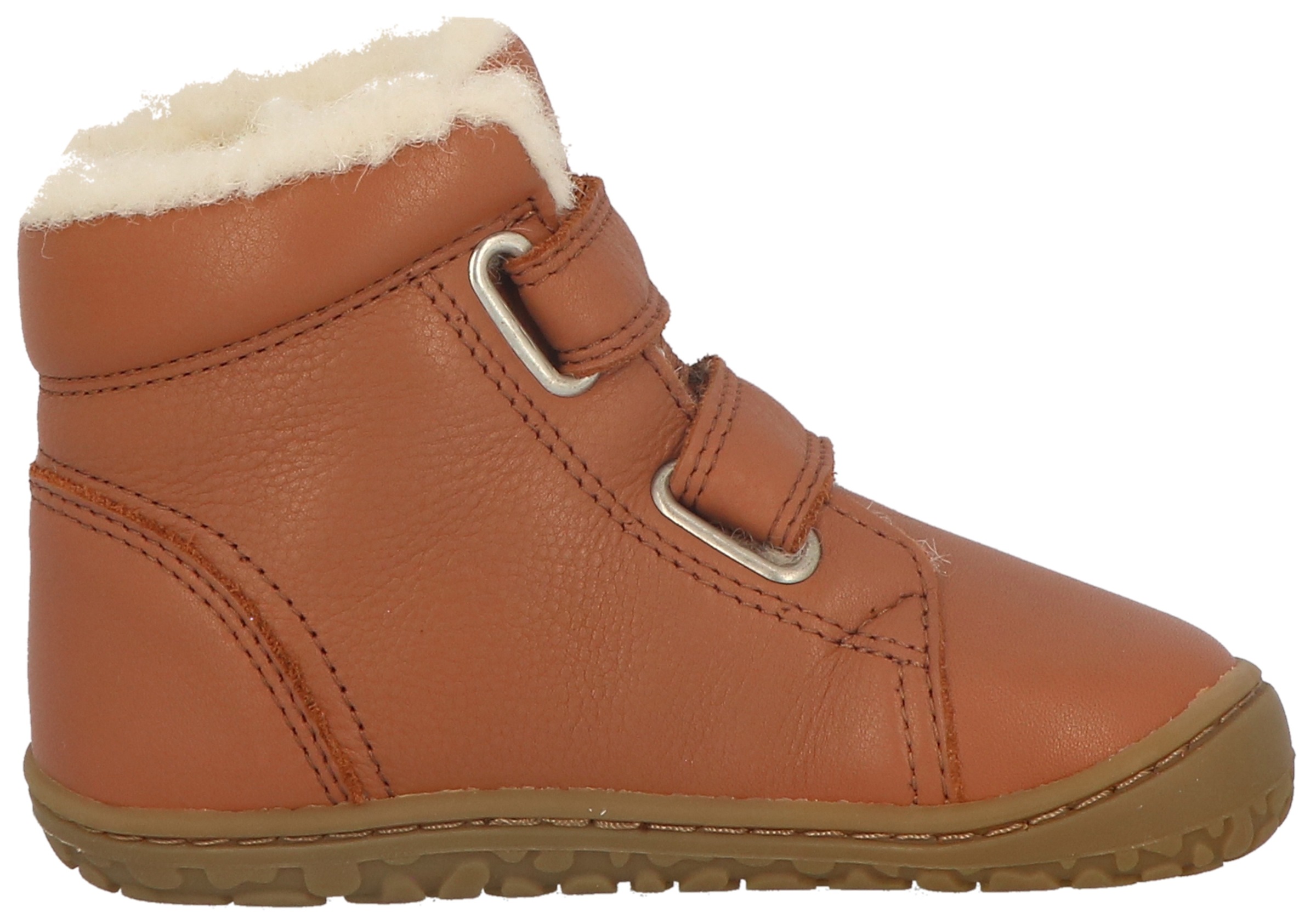 Lurchi Barfußschuh »Nik Barefoot«, Klettschuh mit Warmfutter, Größenschablone zum Download