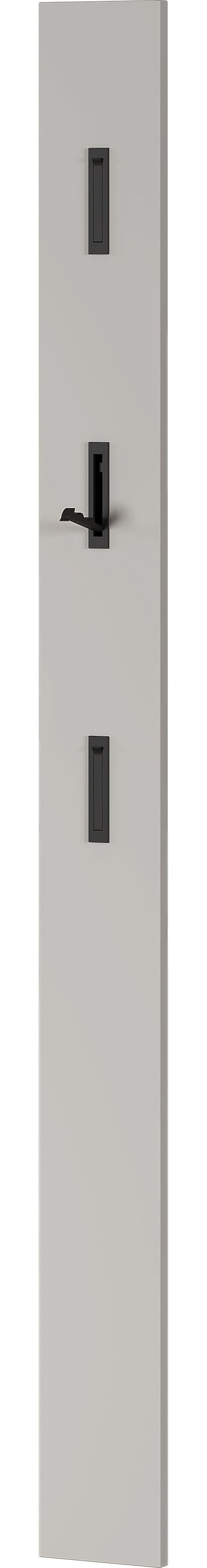 GERMANIA Garderoben-Set »Valega«, (4 St.), Schuhschrank mit Glasfronten, Spiegel und zwei Garderobenpaneelen
