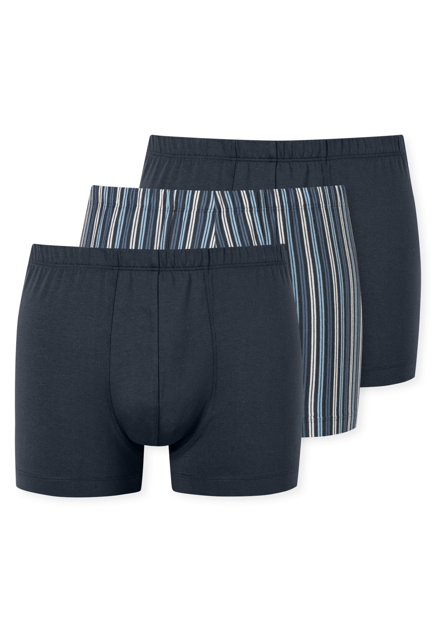 Schiesser Boxershorts »"95/5"«, (3er Pack), mit softem, tonalem Komfortbund