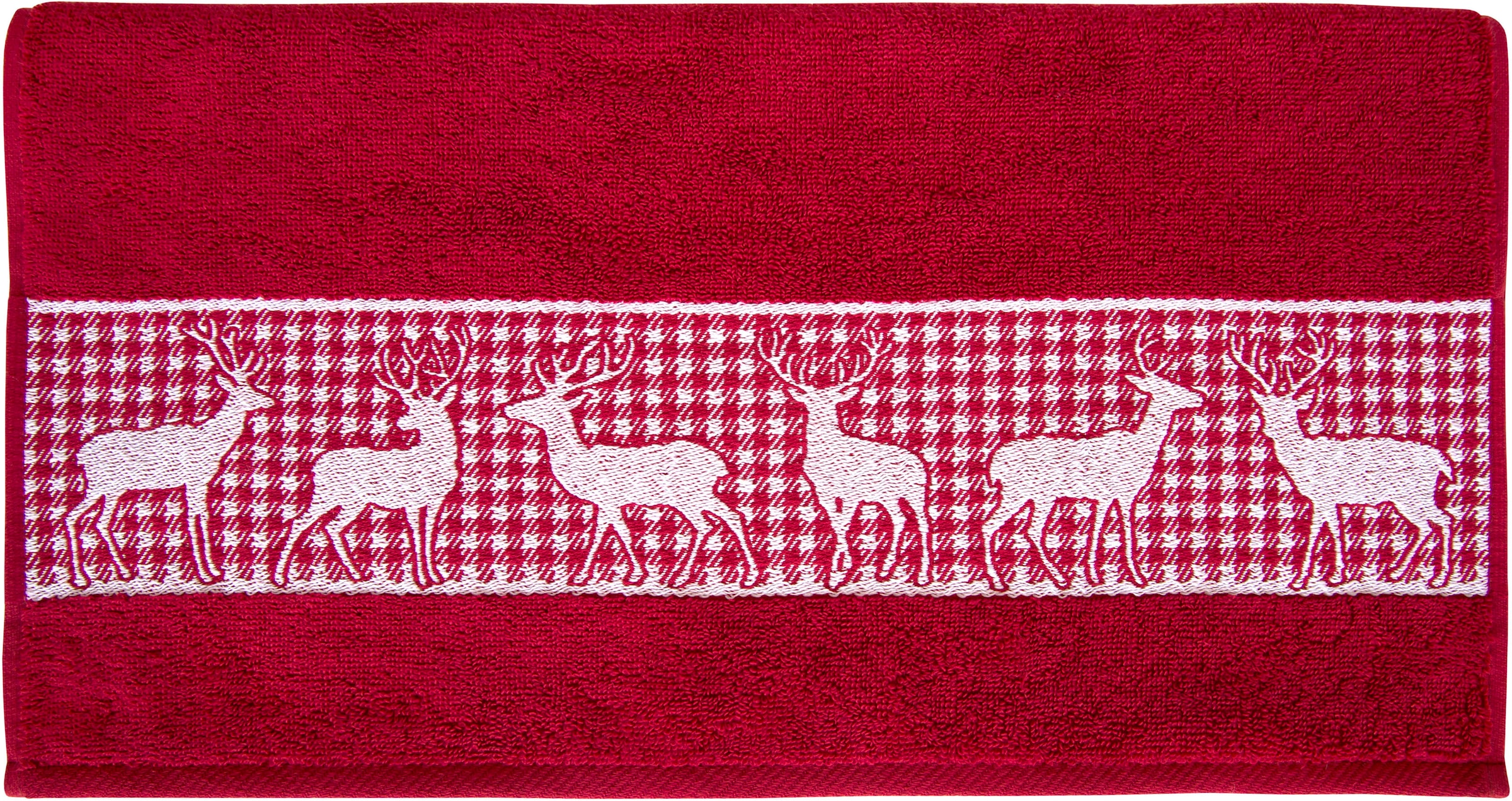 Dyckhoff Handtuch »Hirschparade«, (1 St.), Made in Germany