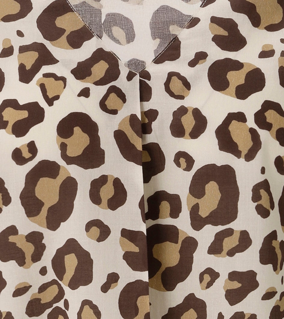 Aniston CASUAL Schlupfbluse im farbharmonischen Leoprint - jedes Teil ein Unikat - NEUE KOLLEKTION