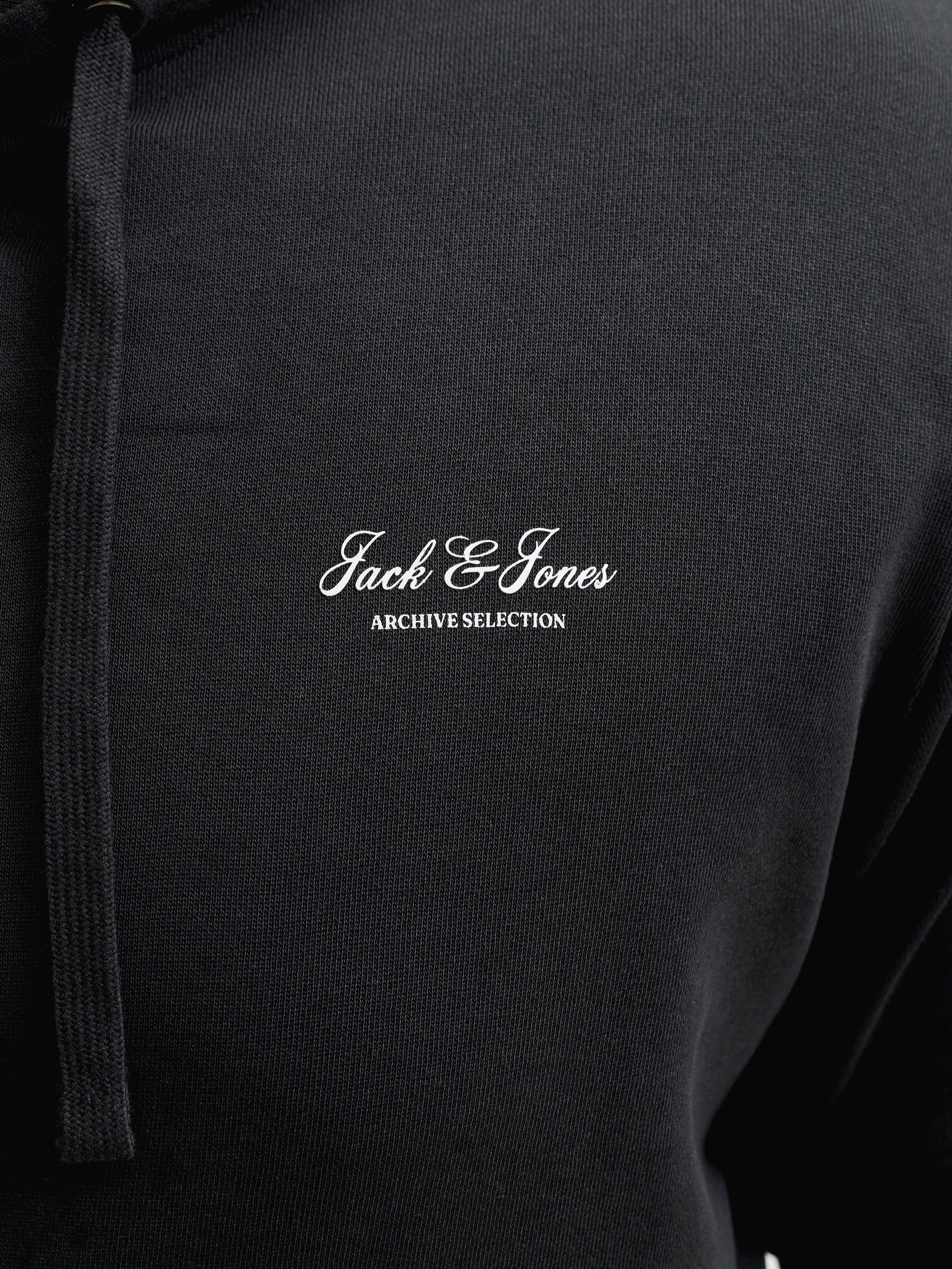 Jack & Jones PlusSize Kapuzensweatshirt »JJEARCHIVE GRAPHIC SWEAT HOOD SN PLS«, Baumwollmischung, regular fit
