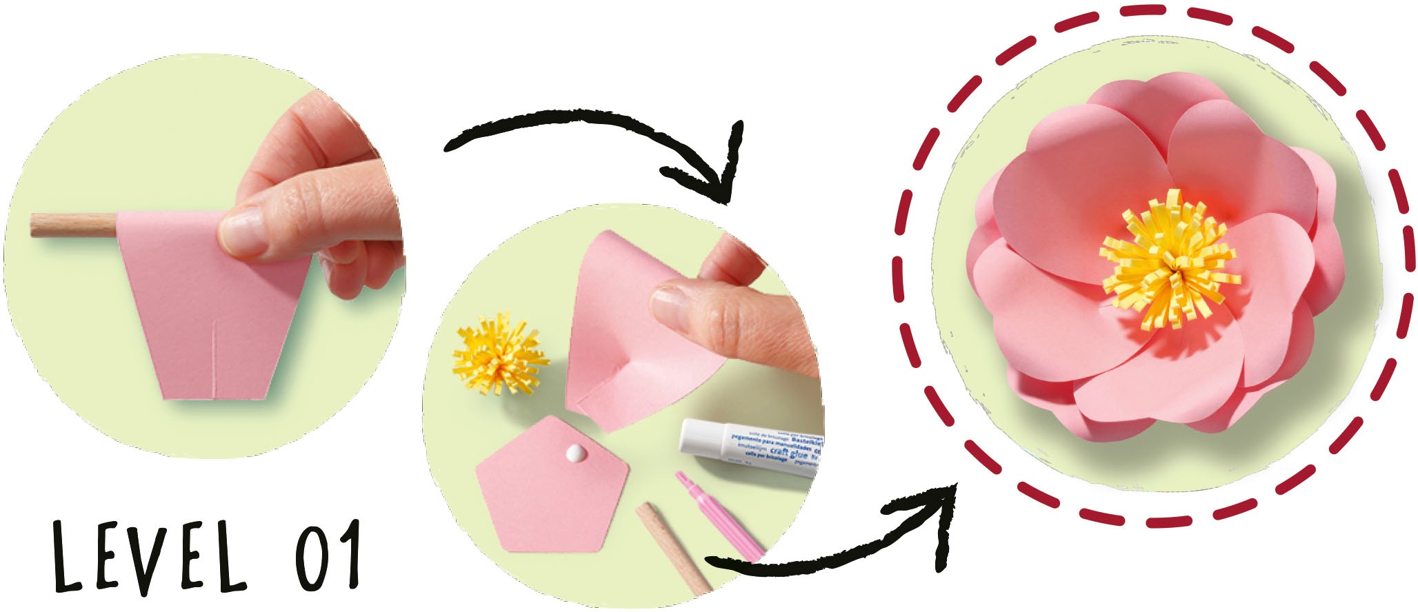 Ravensburger Kreativset »Paper Art Flowers & Unicorn«, Made in Europe