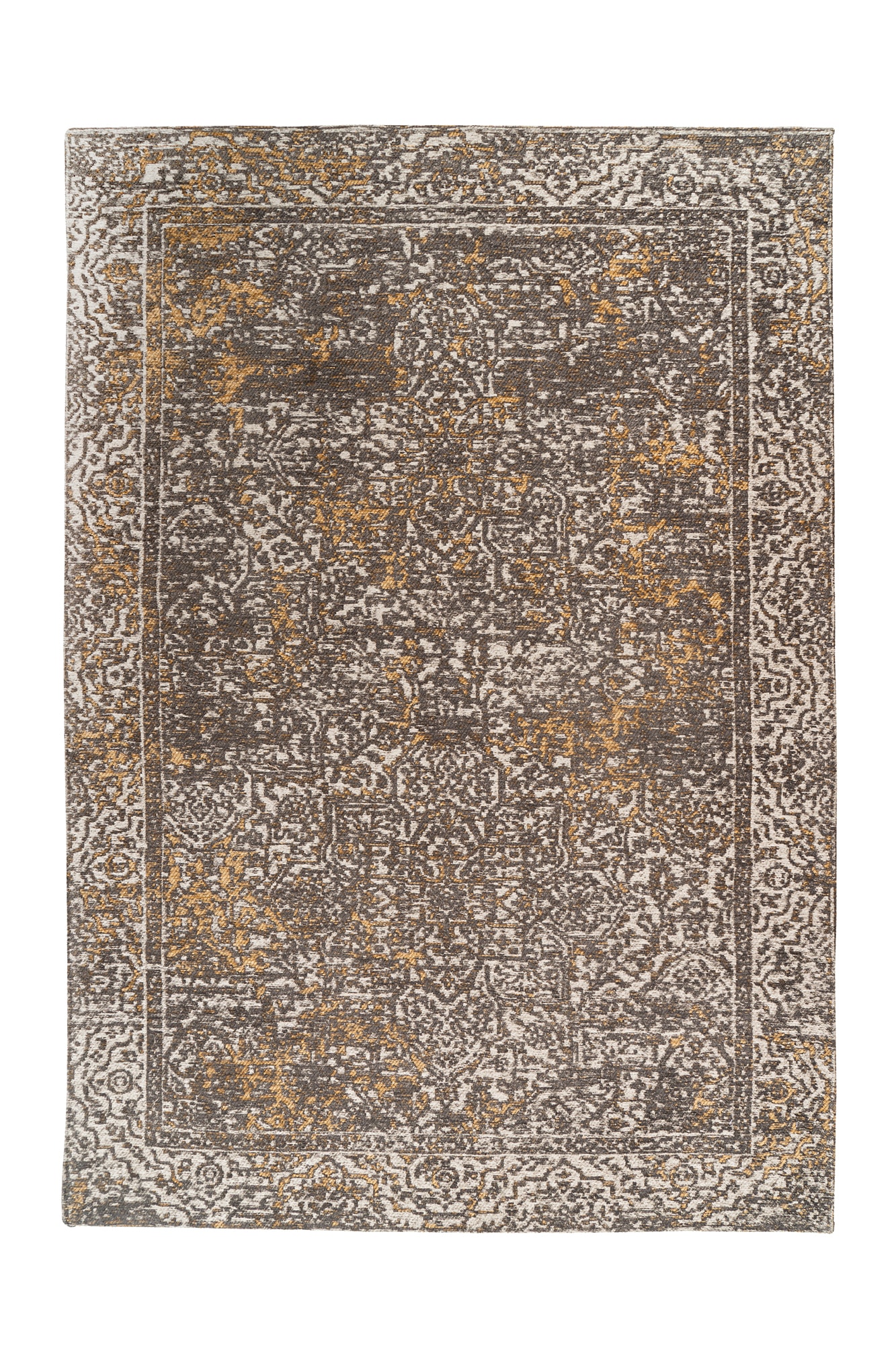 Kayoom Teppich »Davis 225«, rechteckig, 12 mm Höhe, edles Design, pflegeleicht, neutrale Farben
