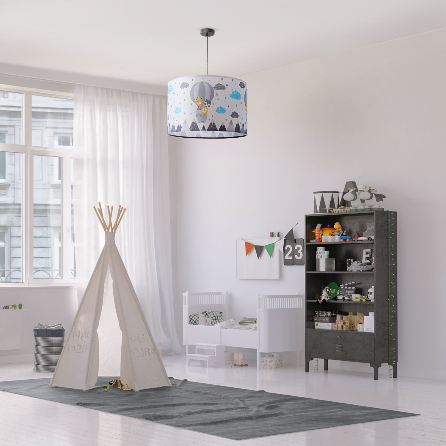 Paco Home Pendelleuchte »Cosmo 343«, 1 flammig, Leuchtmittel E27   ohne Leu günstig online kaufen