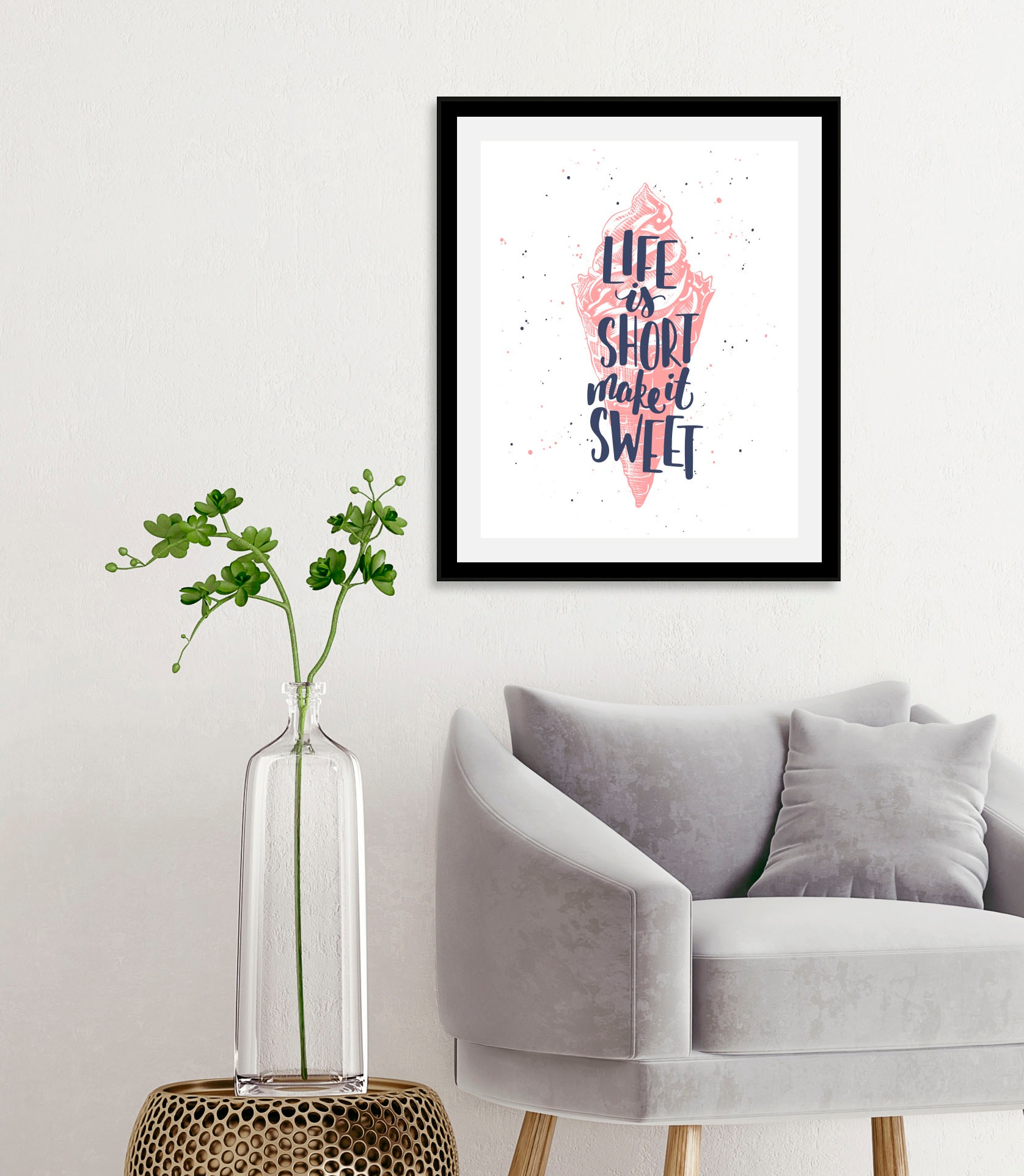queence Bild »Sweet«, Schriftzüge-Schriftzug-Sprüche & Texte-Humor-Motivati günstig online kaufen