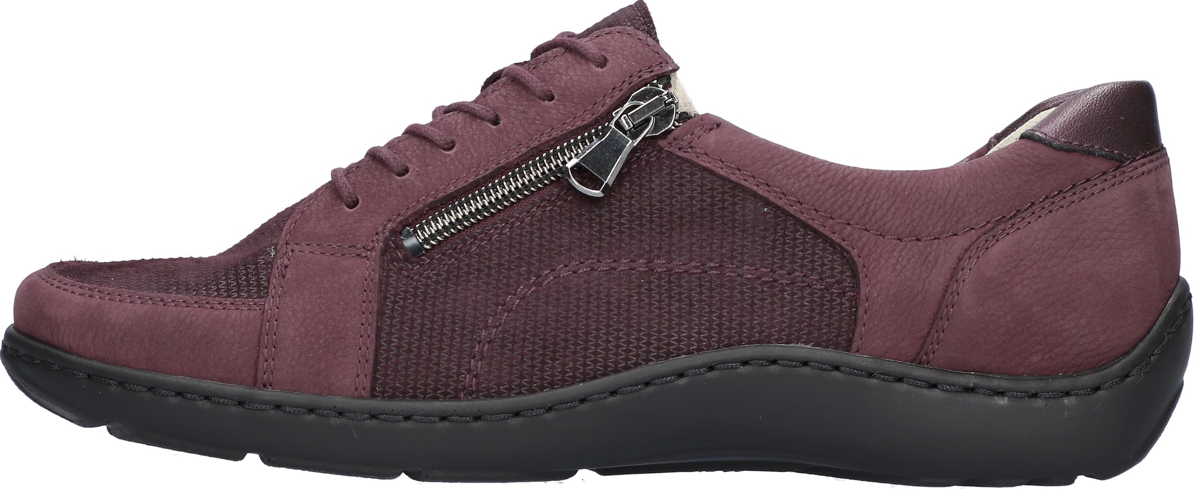 Waldläufer Schnürschuh »Henni«  Halbschuh, Sneaker, Komfortschuh mit Reißverschluss, H-Weite