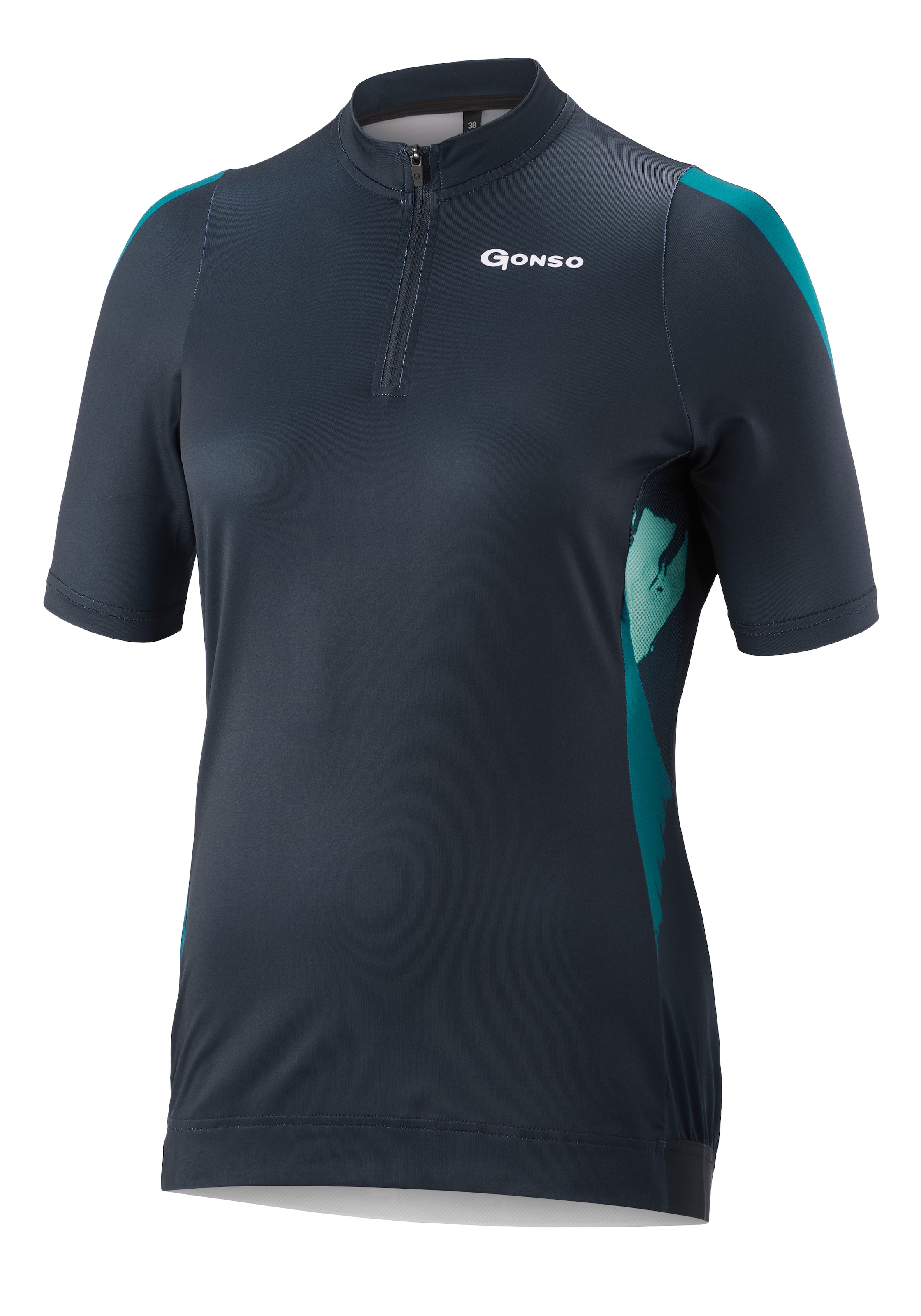 Gonso Radtrikot »LESIMA«, Damen MTB-Radshirt kurzarm, leichtes Fahrradtrikot mit RV-Tasche