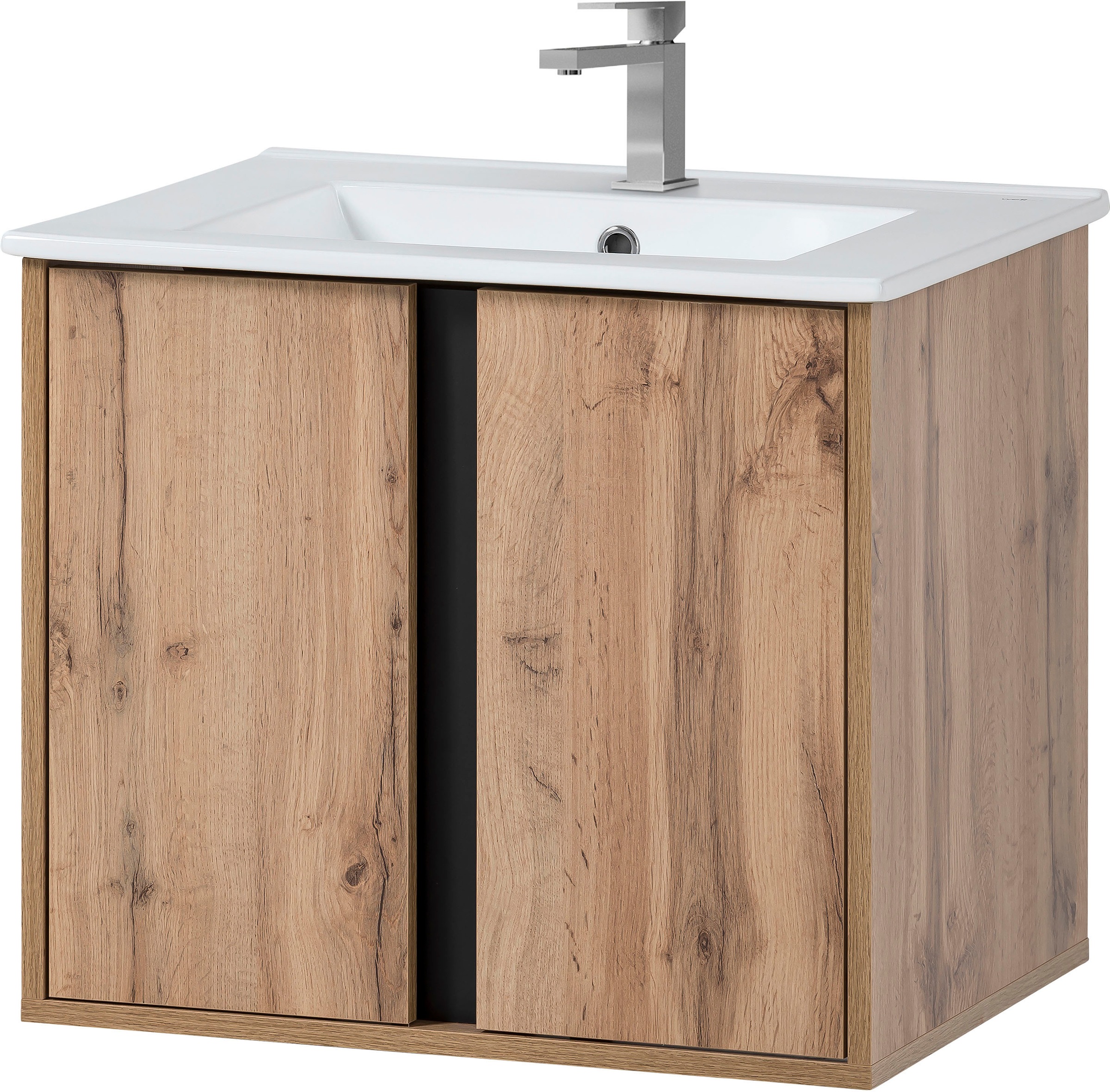 INOSIGN Waschtisch »Dex«, Badschrank, Badmöbel inkl. Waschbecken, 60 cm Bre günstig online kaufen