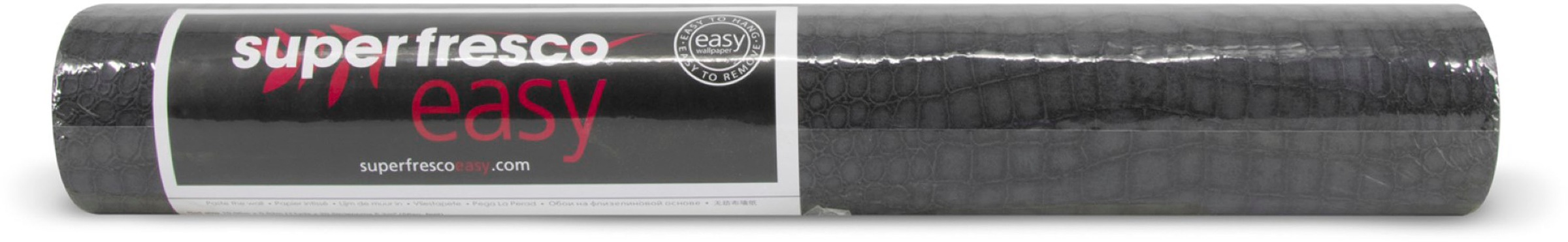 Superfresco Easy Vliestapete »Krokodil«, animal print, Schwarz - 10m x 52cm