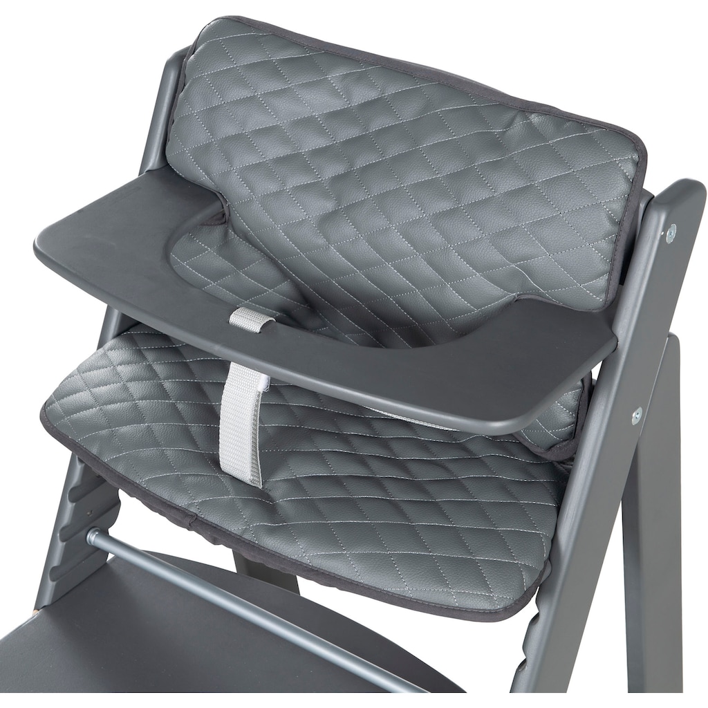 roba® Sitzverkleinerer »Sit Up Luxe, graphite gesteppt, 2-teilig«, (2 tlg.)