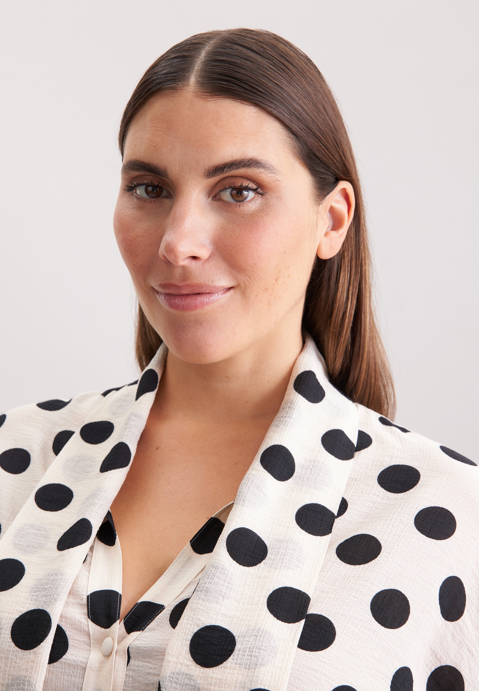 seidensticker Rüschenbluse »Schwarze Rose« 1/1 Druck