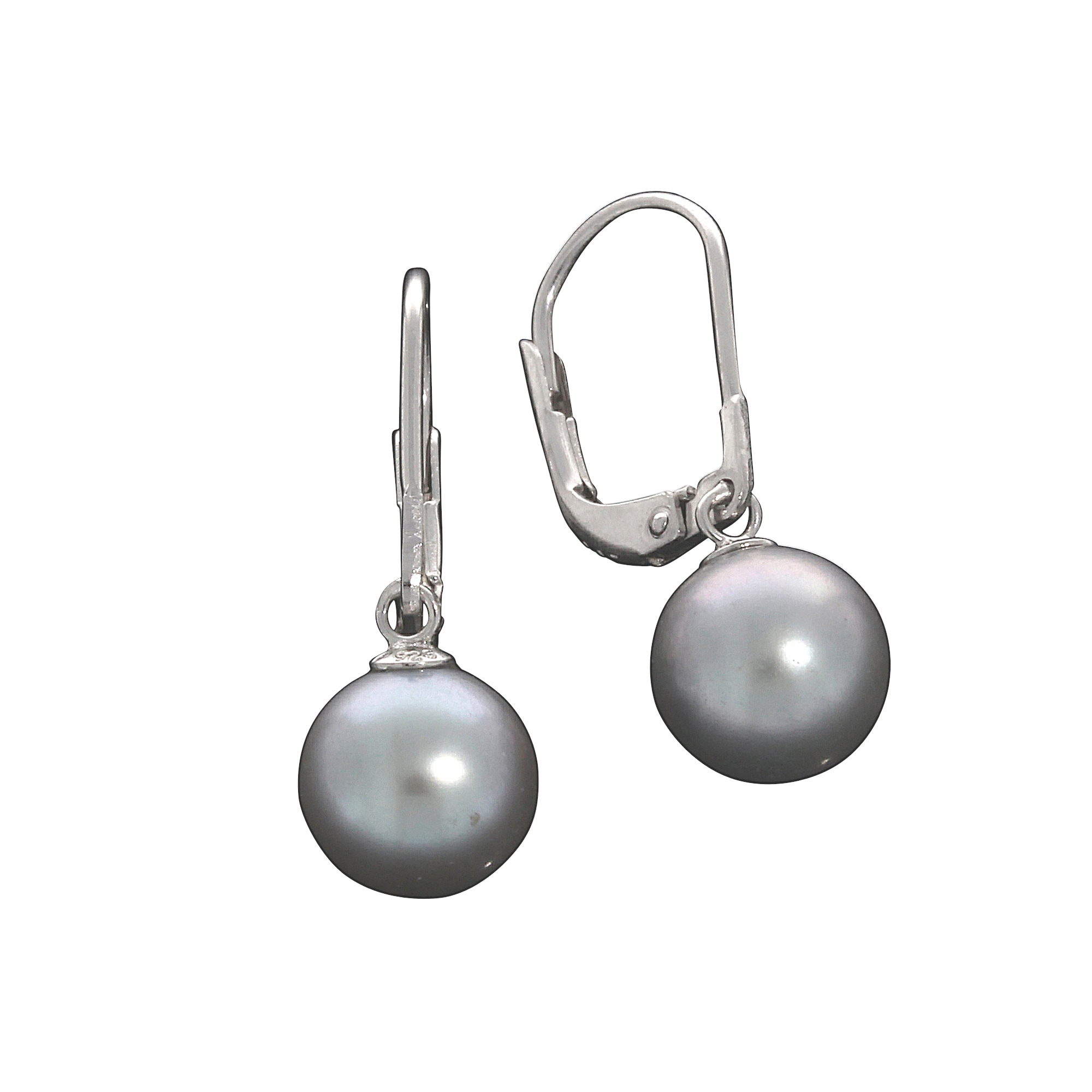 online bestellen Silber Vivance »925 grau« rhodiniert mit in Paar Ohrhänger Süßwasserzuchtperlen