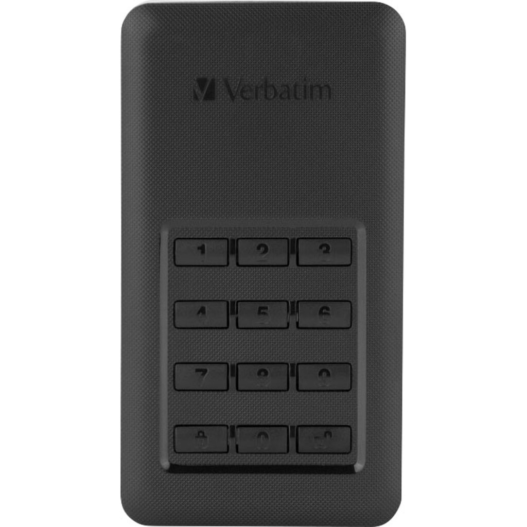 Verbatim externe SSD »Store 'n' Go Secure«, Anschluss USB 3.1 Gen-1