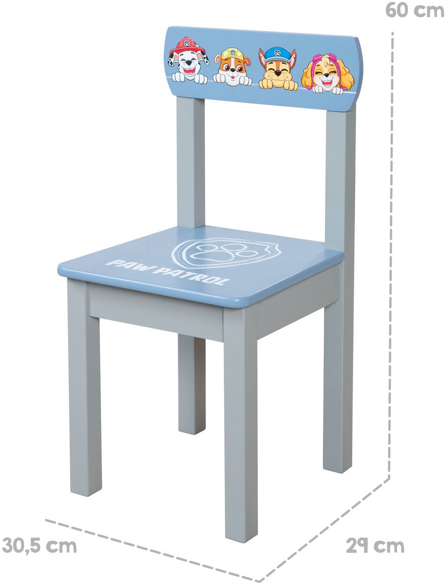 roba® Kindersitzgruppe »Paw Patrol«, (Set), mit Tisch und Stuhl