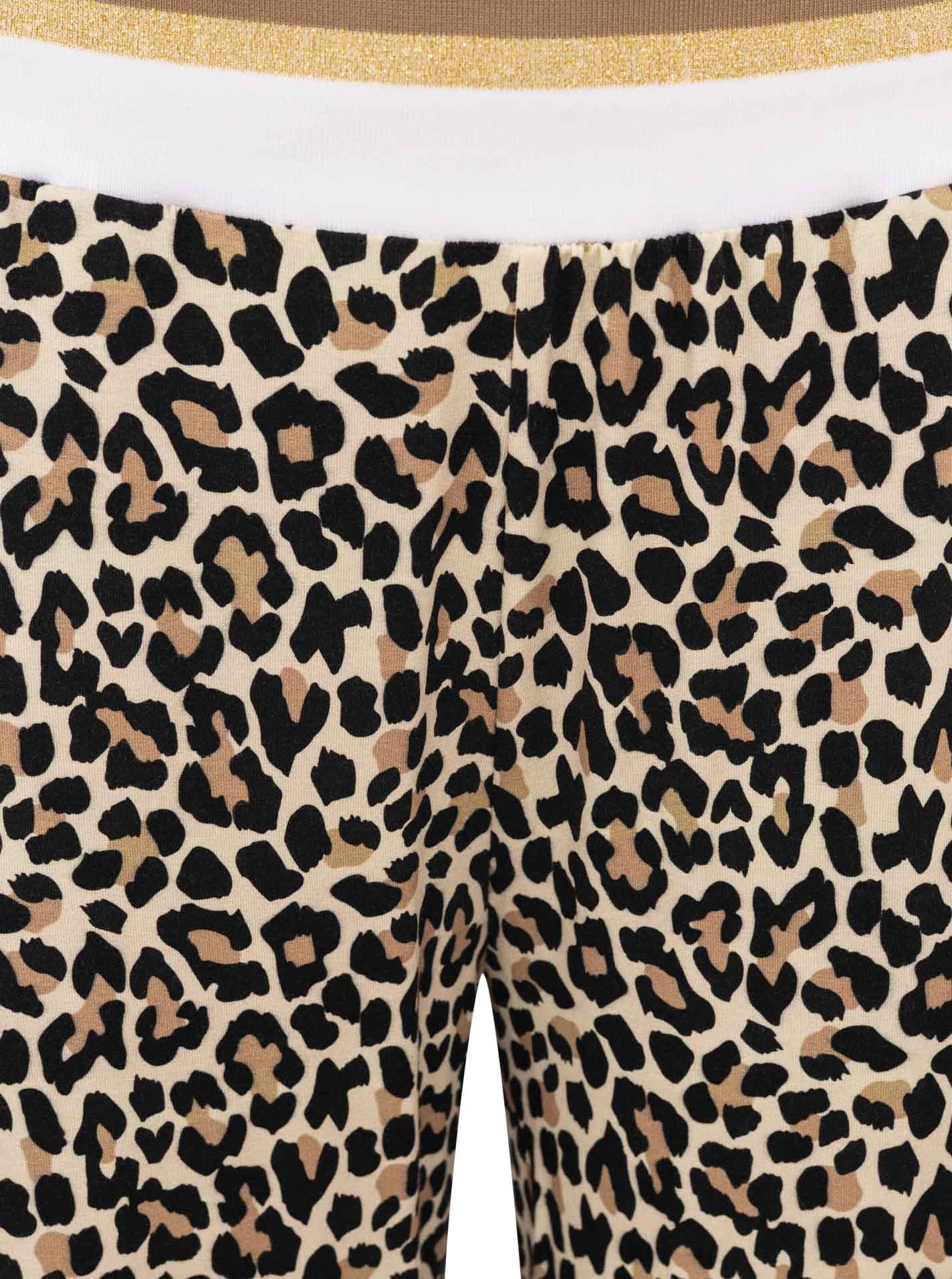 Zwillingsherz Stoffhose »"Leo"«  Elastischer Bund, Leomuster, fließender Stoff, leichtes Material