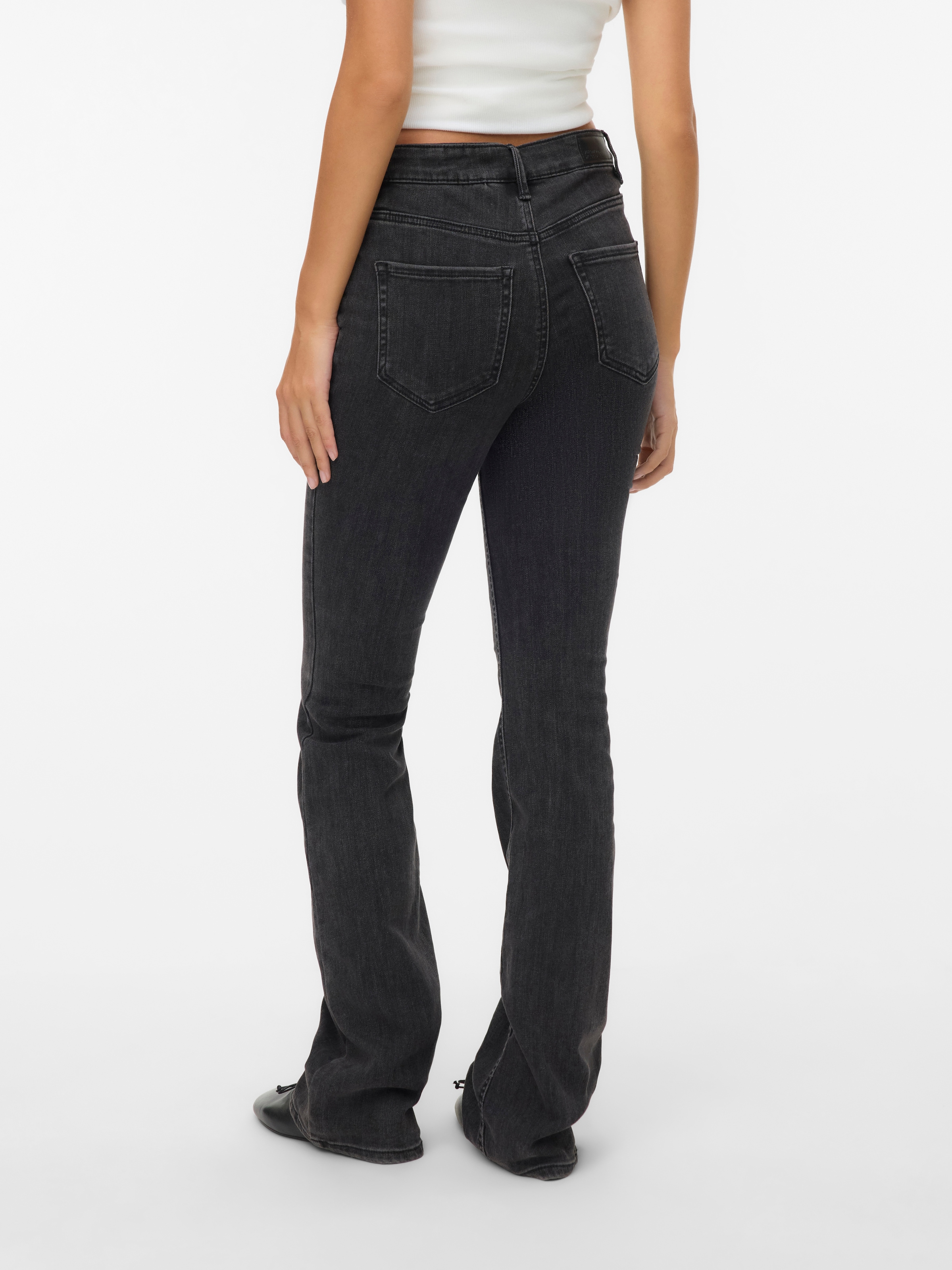 Vero Moda Bootcut-Jeans »VMFLASH MR FLARED JEANS LI170 GA NOOS«
