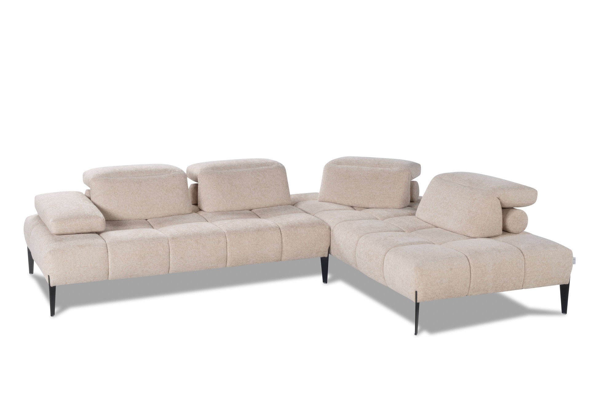 CALIA ITALIA Ecksofa »Skyline, Made in Italy, Design-Sofa, L-Form, mit Sitz günstig online kaufen