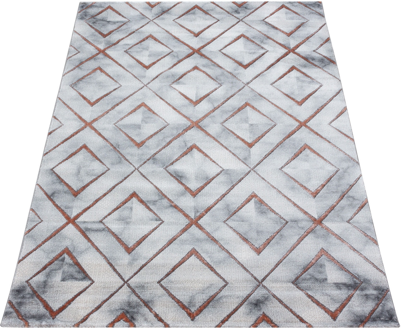 Ayyildiz Teppiche Teppich »NAXOS 3811«, rechteckig, 12 mm Höhe, Wohnzimmer