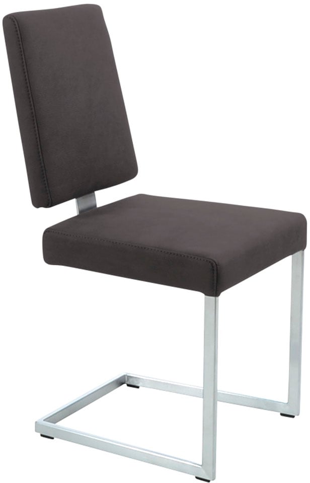 K+W Komfort & Wohnen Freischwinger, Microfaser Struktur 755, stabiles Hochk günstig online kaufen