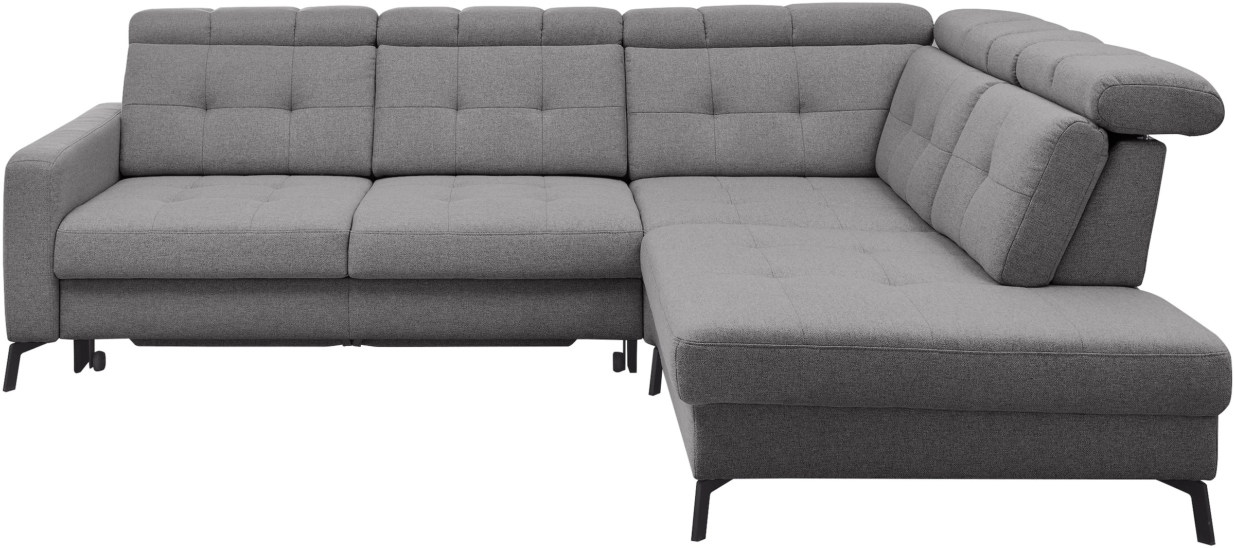 Musterring Ecksofa "MR 4615", mit Kopf- und Rückenverstellung, Metallfuß sc günstig online kaufen