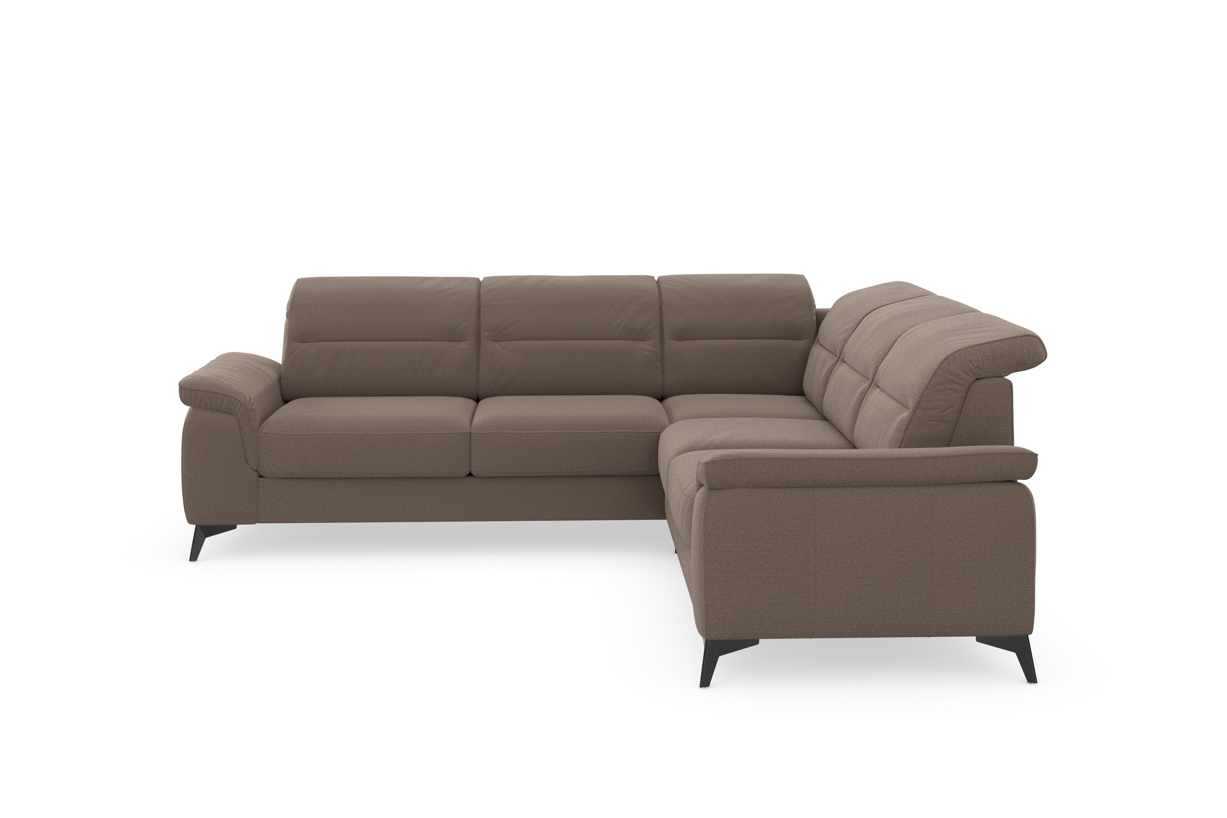 sit&more Ecksofa "Sinatra L-Form" optinal mit Kopfteilverstellung und Armte günstig online kaufen