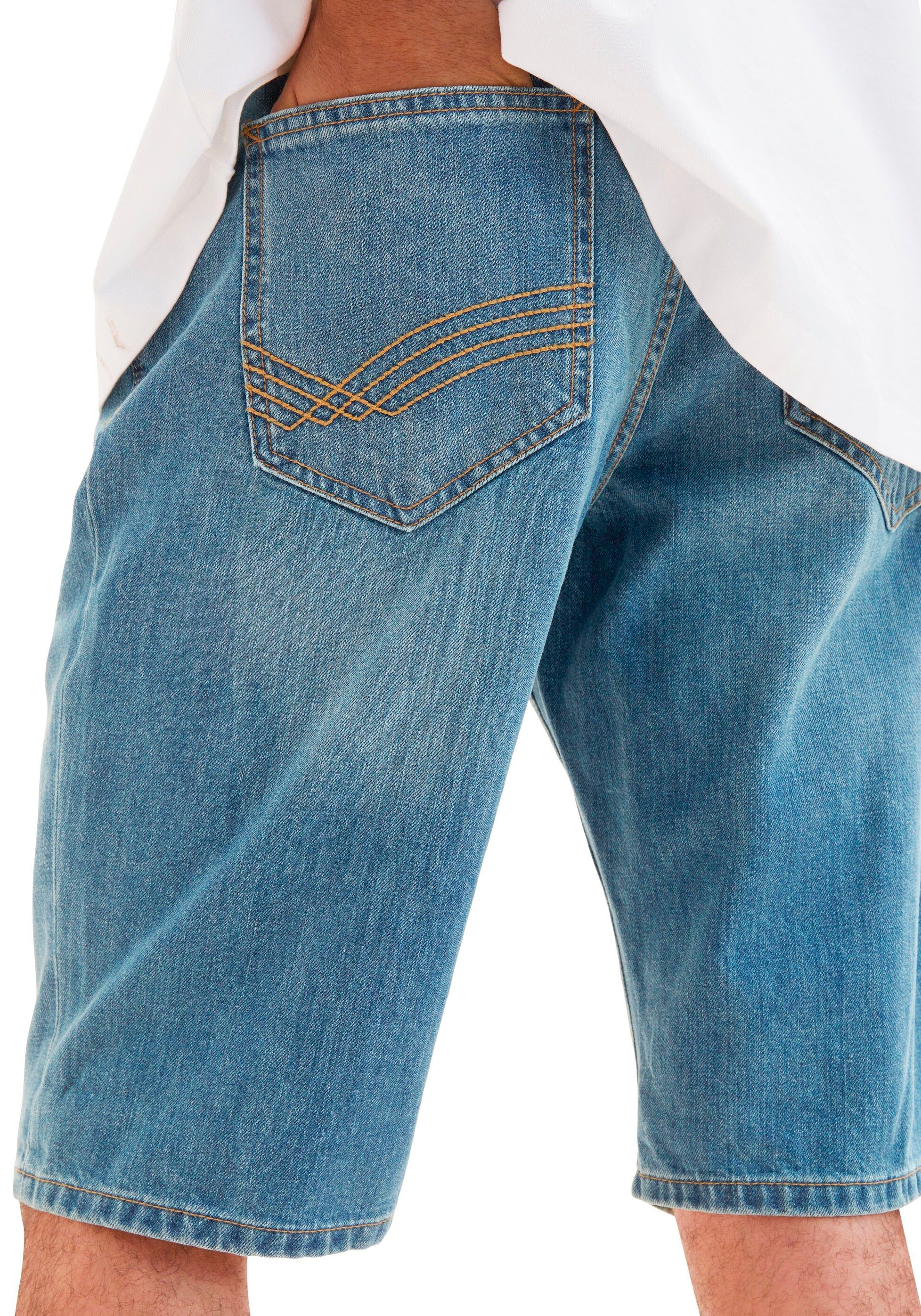 5. Bild von TOM TAILOR Jeansshorts »Josh«, in 5-Pocket Form