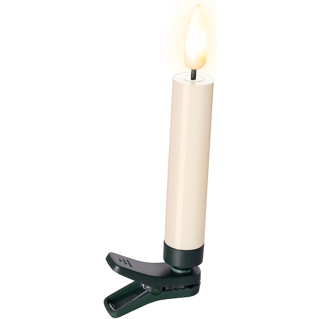 andas LED-Christbaumkerzen »Bjarne, 25 kabellos Kerzen mit 3D-Flamme, Höhe  ca. 11,5 cm«, 25 St.-flammig, Weihnachtsdeko, Christbaumschmuck mit  Dimm-/Flacker- und Timerfunktion online bestellen