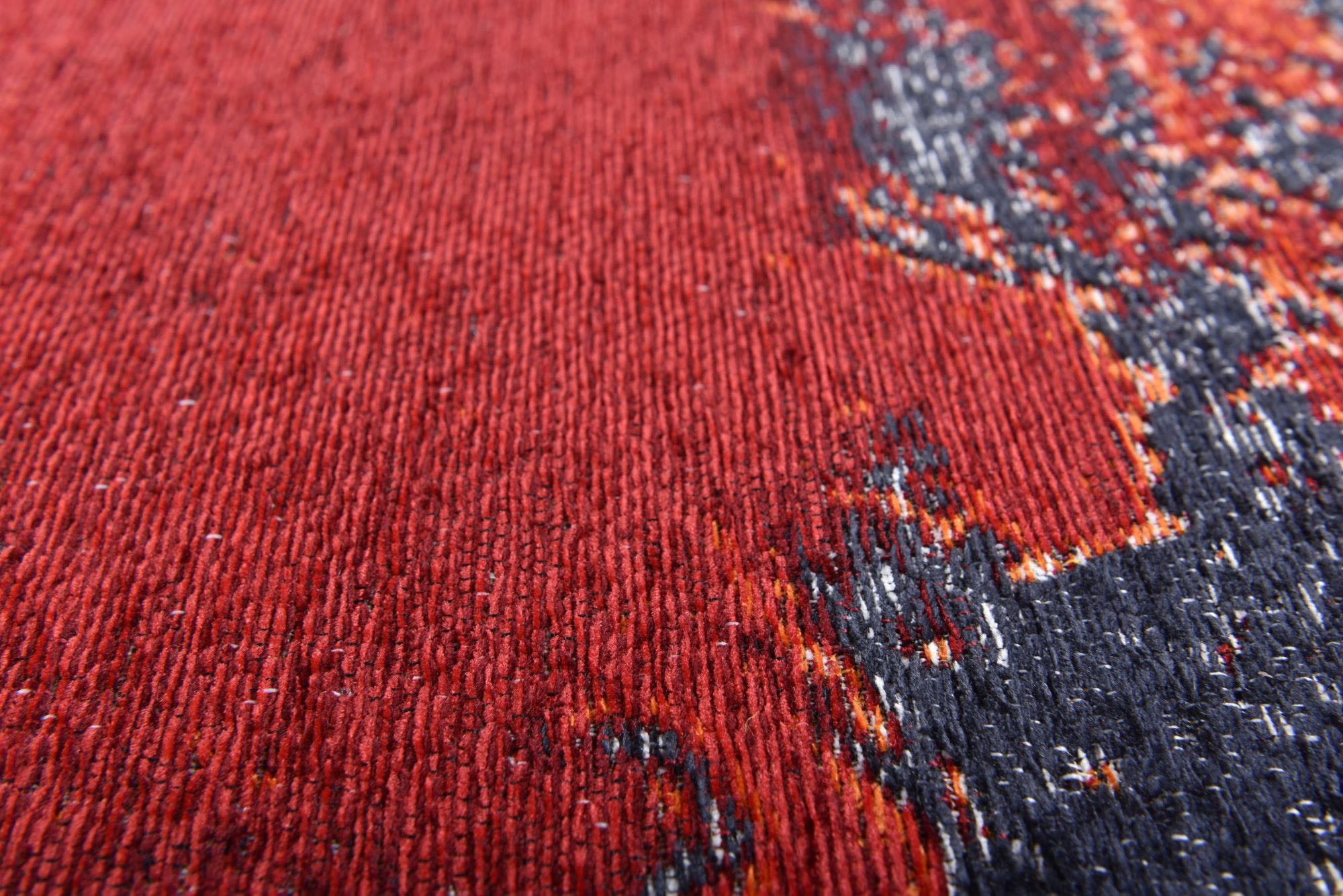 Gino Falcone Teppich »Cosima-116«, rechteckig, 3 mm Höhe, flachgeweber Jaquard-Teppich, mit Chenillegarn, modernes Design