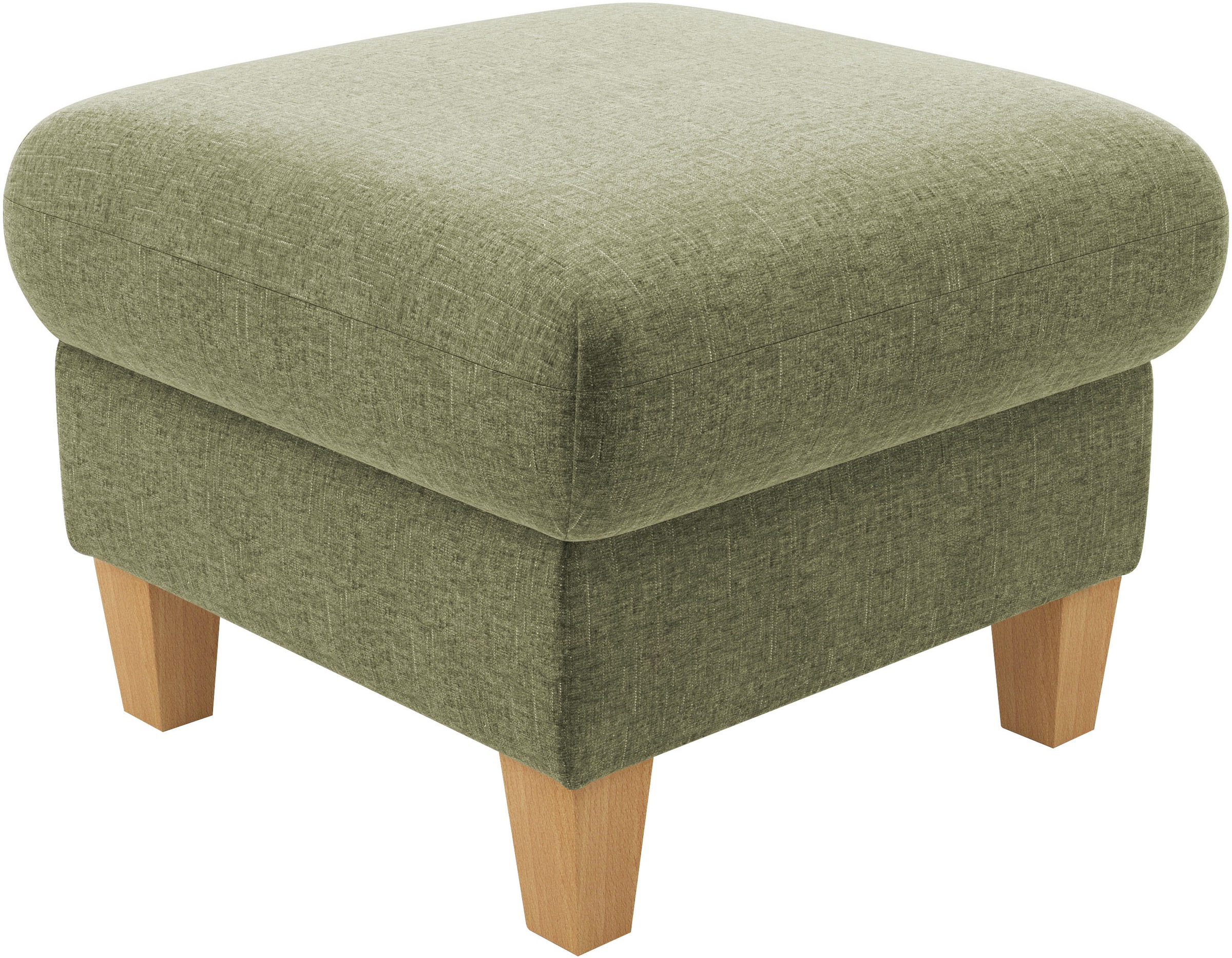 Home affaire Polsterhocker »Rochelle«, (1 St.), Massive 12 cm Holzbeine günstig online kaufen
