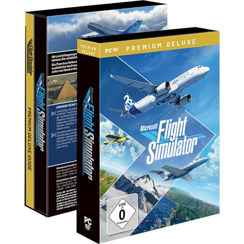 Microsoft Spielesoftware »Flight Simulator Premium Deluxe Edition«, PC