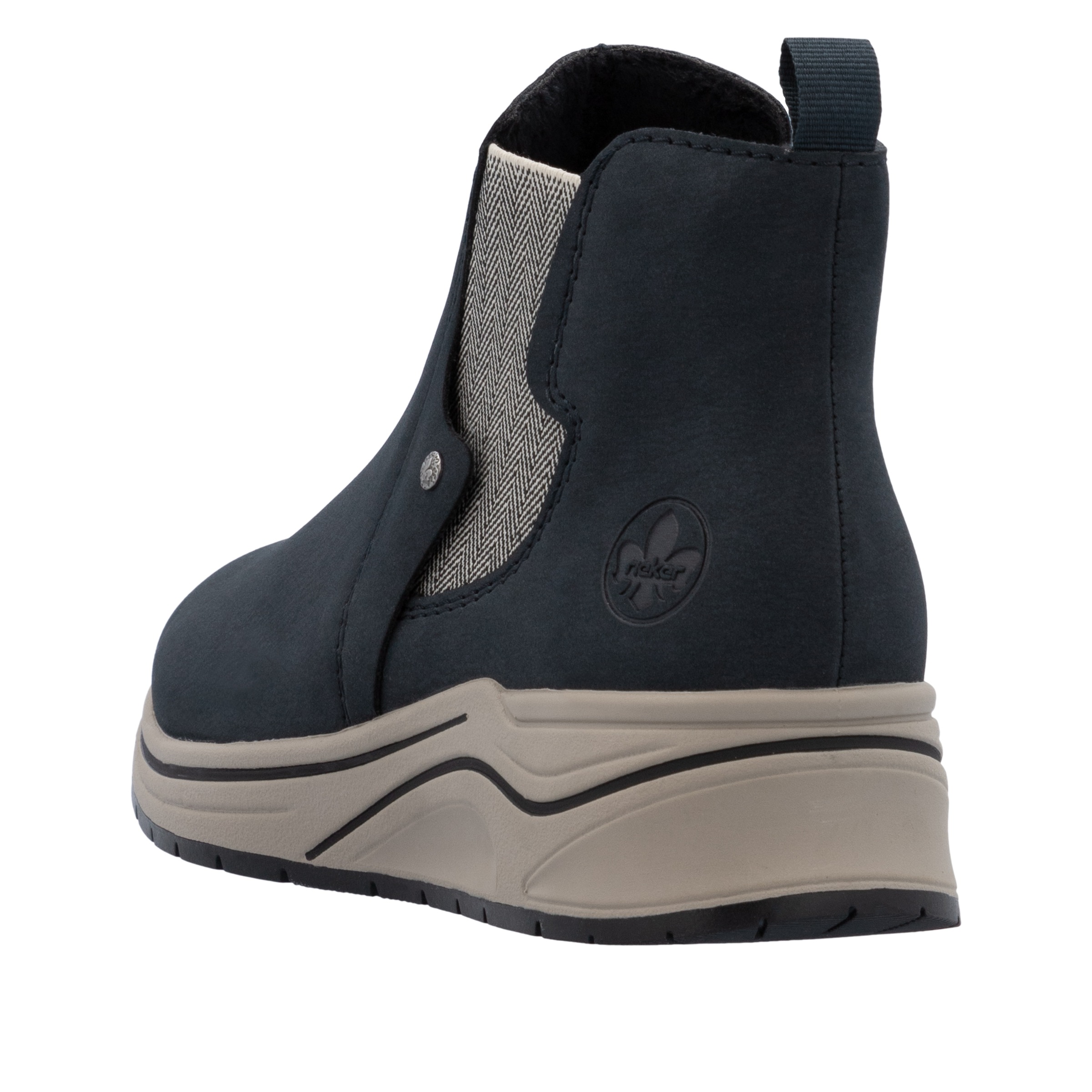 Rieker Chelseaboots, Boots, Stiefelette, High Top Sneaker, Keilboots mit Stretcheinsatz