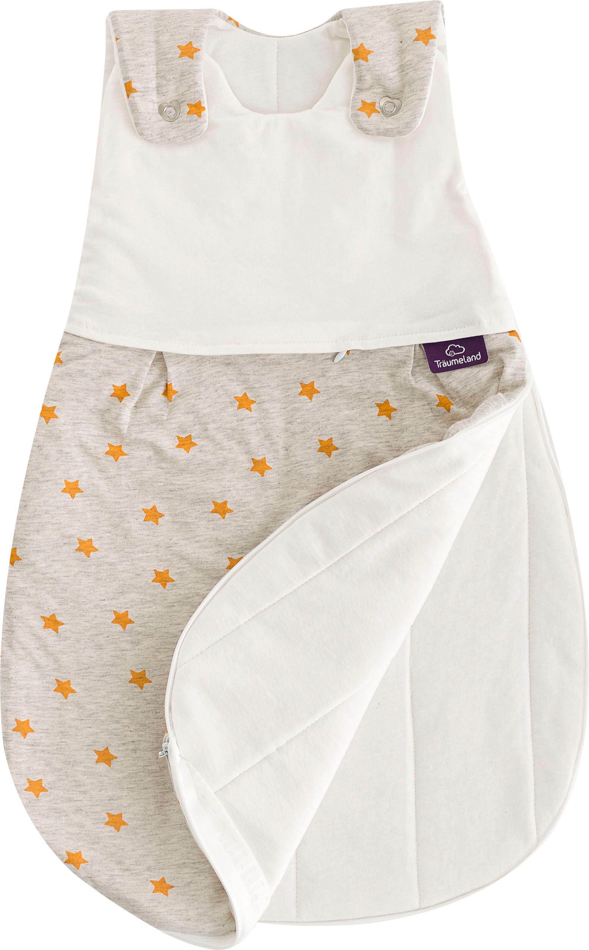 Träumeland Babyschlafsack »3tlg. Set LIEBMICH, Design Sternentraum blau«