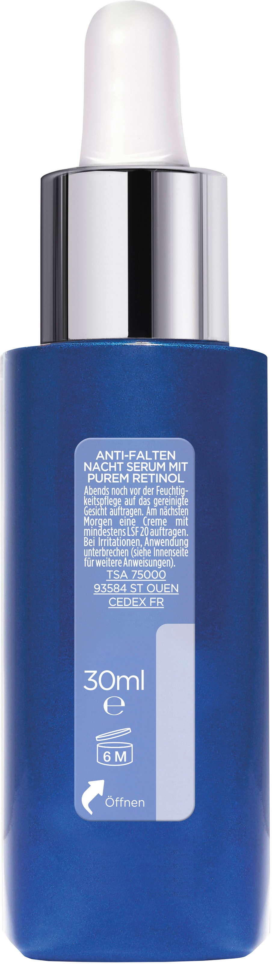 L'ORÉAL PARIS Gesichtsserum »REVITALIFT LASER ANTI-FALTEN NACHT SERUM« mildert Falten, mit Retinol, mit Pipette