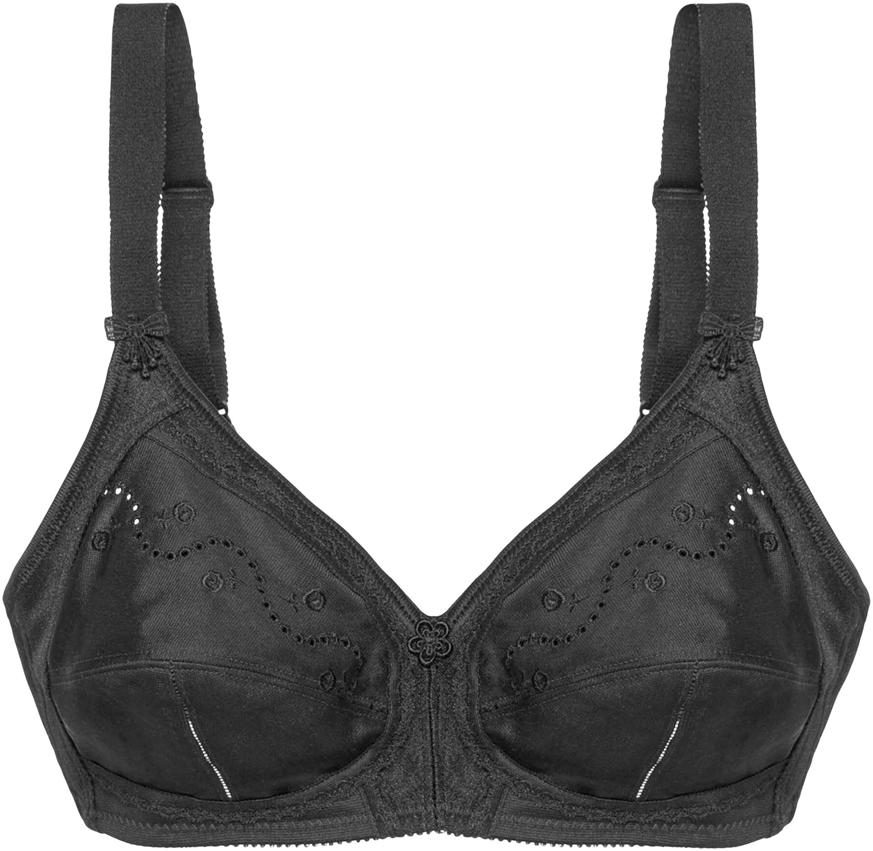 Triumph Bügelloser BH »Doreen + Cotton 01 N«, Klassiker mit Lochstickerei