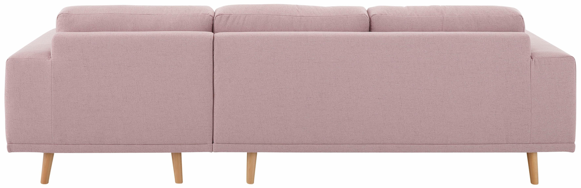 Home affaire Ecksofa »Lasse L-Form«, im scandinavischen Stil mit Holzfüßen