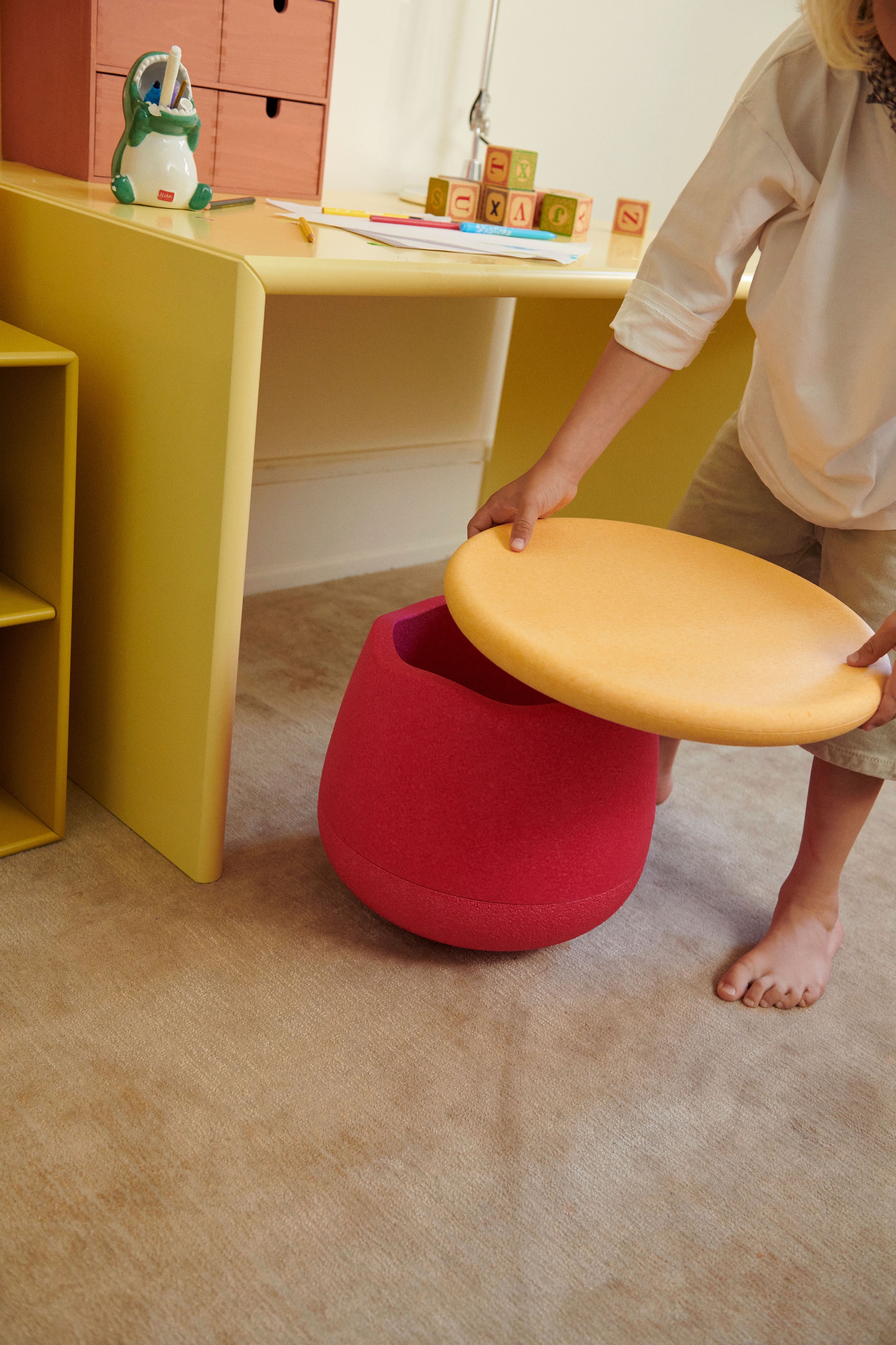 Stapelstein Balancetrainer »Stapelstein® Dynamic small« Kinderhocker-Set für Balance & Bewegung; Made in Germany