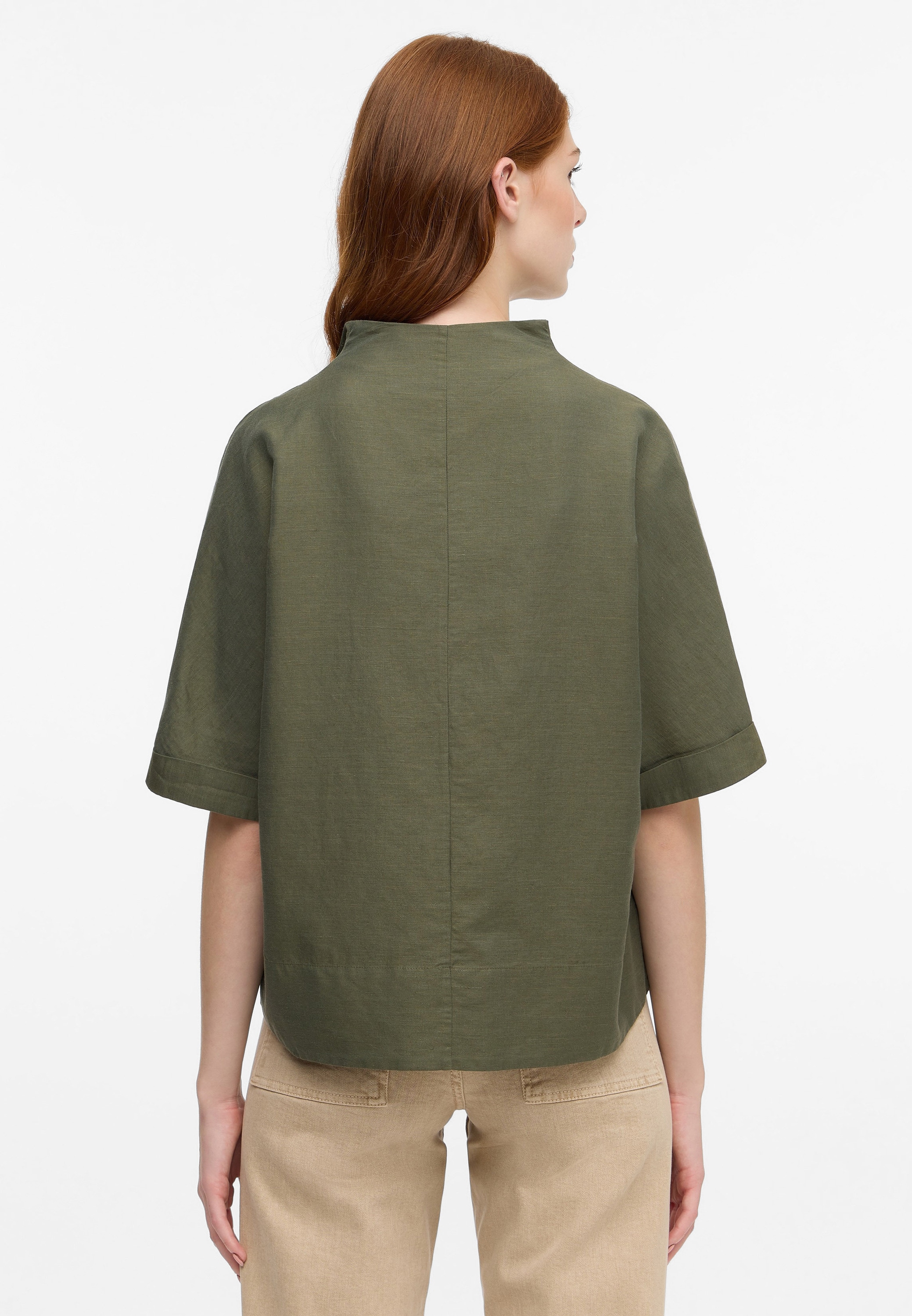 Eterna Longbluse »OVERSIZE FIT«, EASY IRON (bügelleicht)
