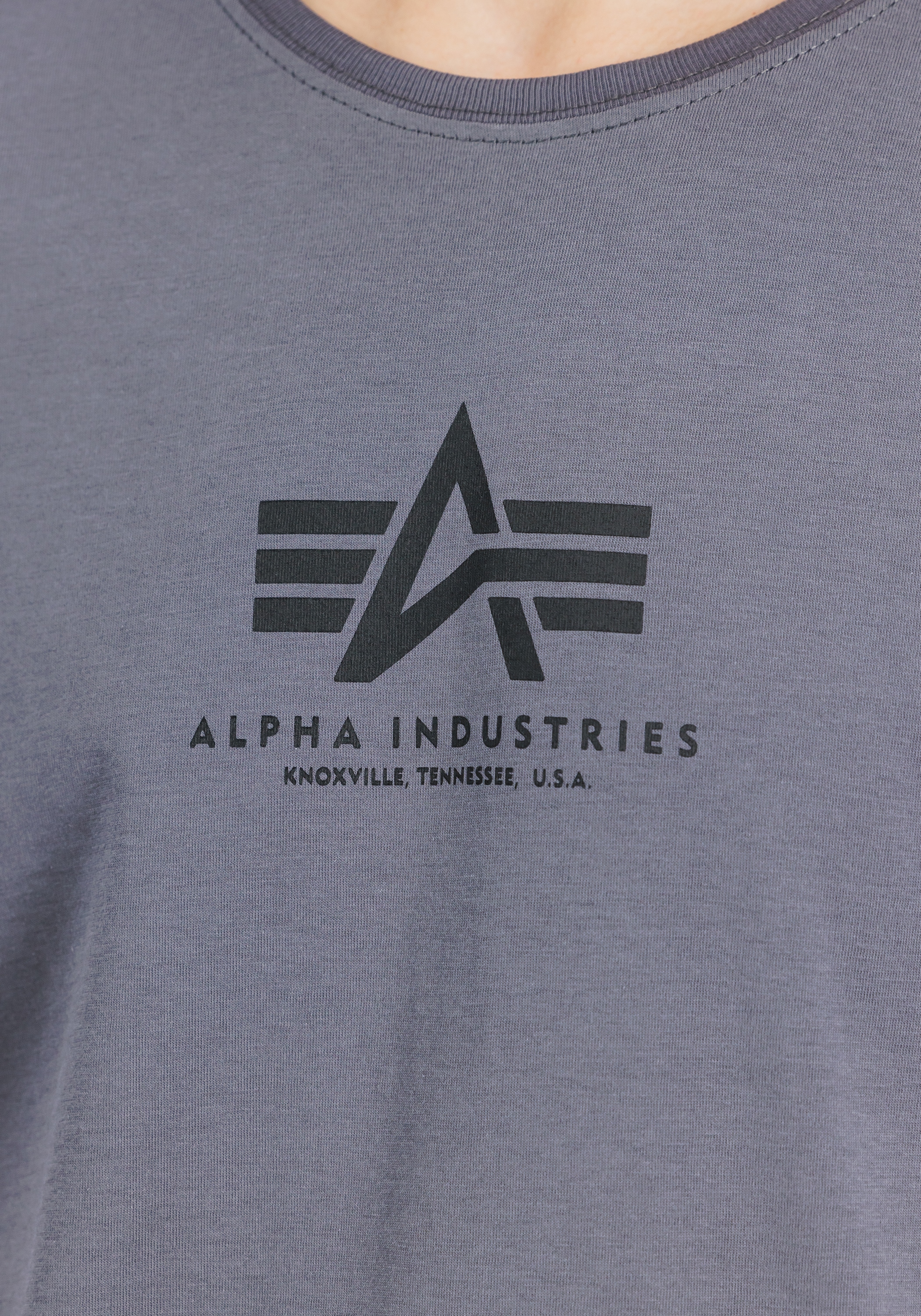 Alpha Industries T-Shirt »Alpha Industries Men - T-Shirts Basic T Mid Logo«