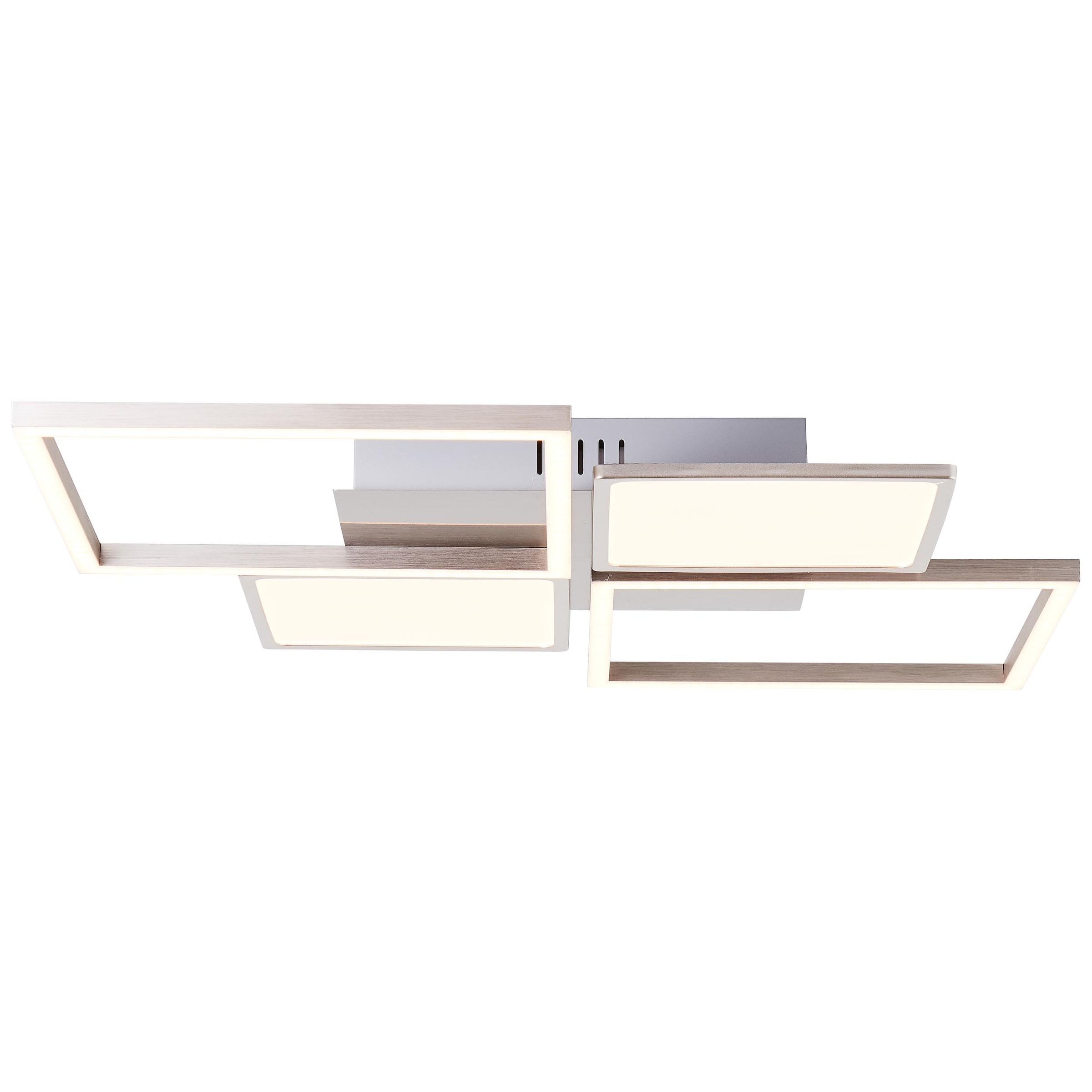 Brilliant Deckenleuchte »Zelia«, 1 flammig, LED Deckenlampe 51x51cm 4flg ni günstig online kaufen