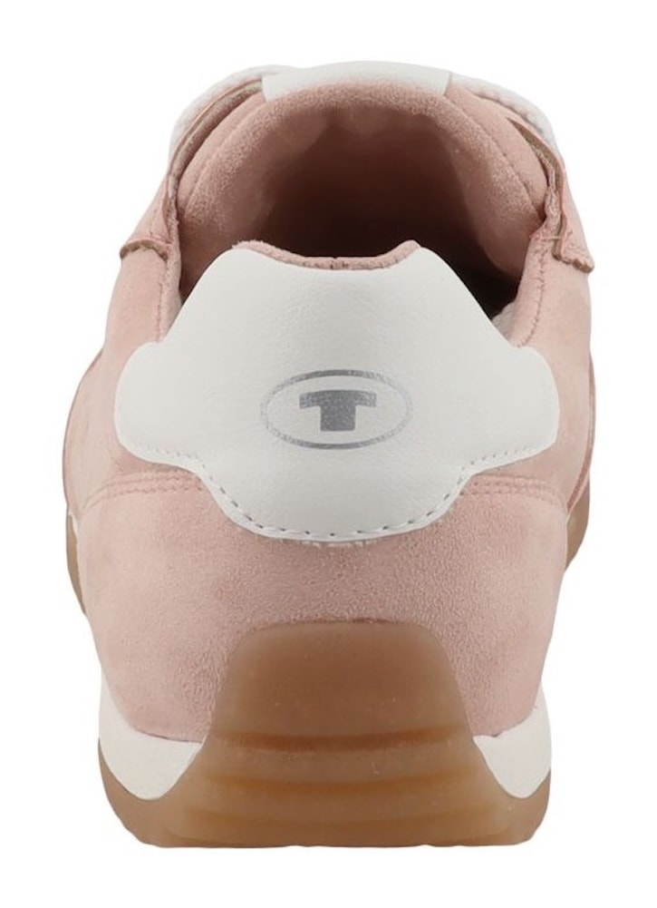 TOM TAILOR Sneaker »Cathrine«  Freizeitschuh, Halbschuh, Schnürschuh mit Kontrastbesatz