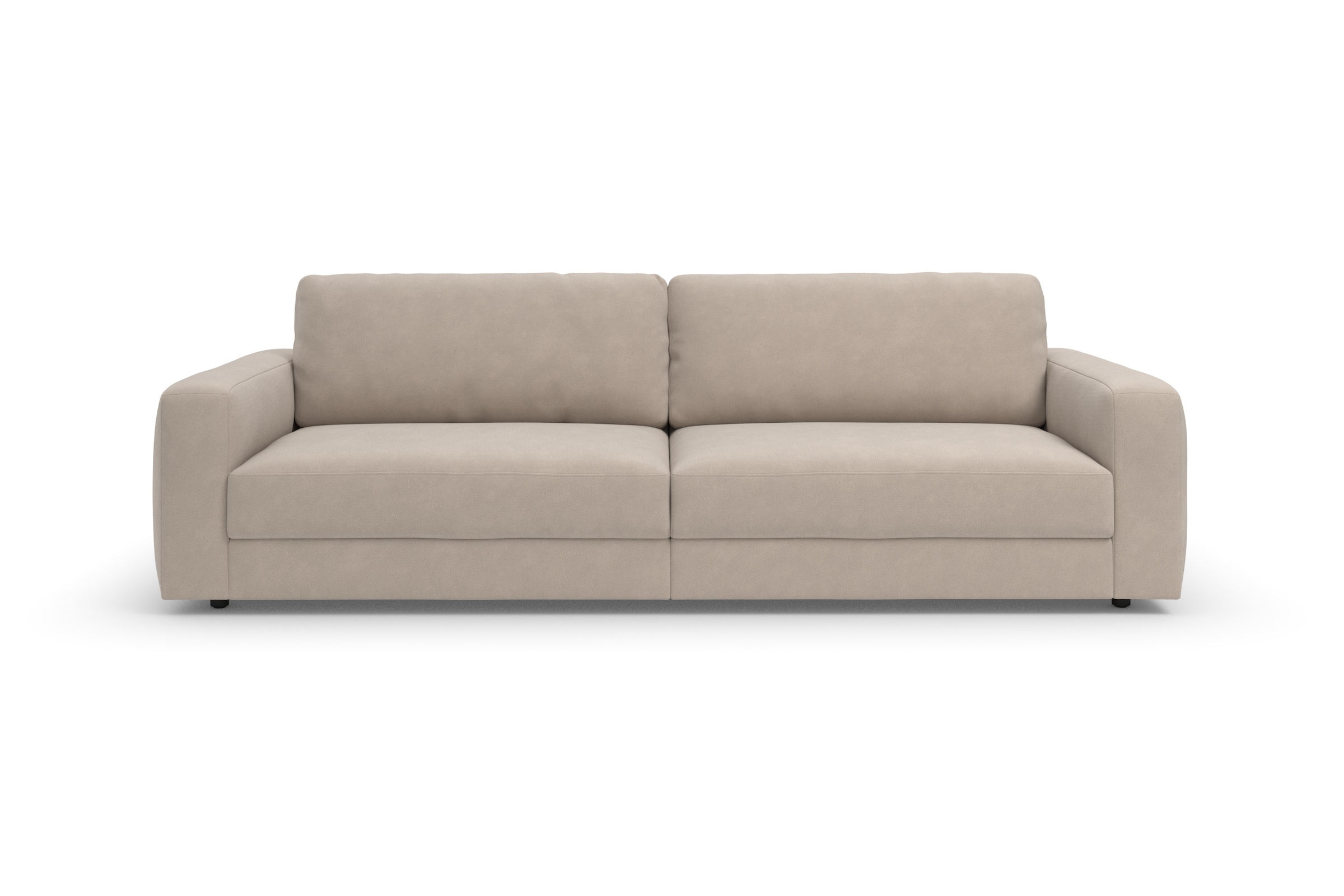 TRENDMANUFAKTUR Big-Sofa »Bourbon, Designsofa,«, mit extra hohem Sitzkomfort, in trendigem Cord Bezug erhältlich