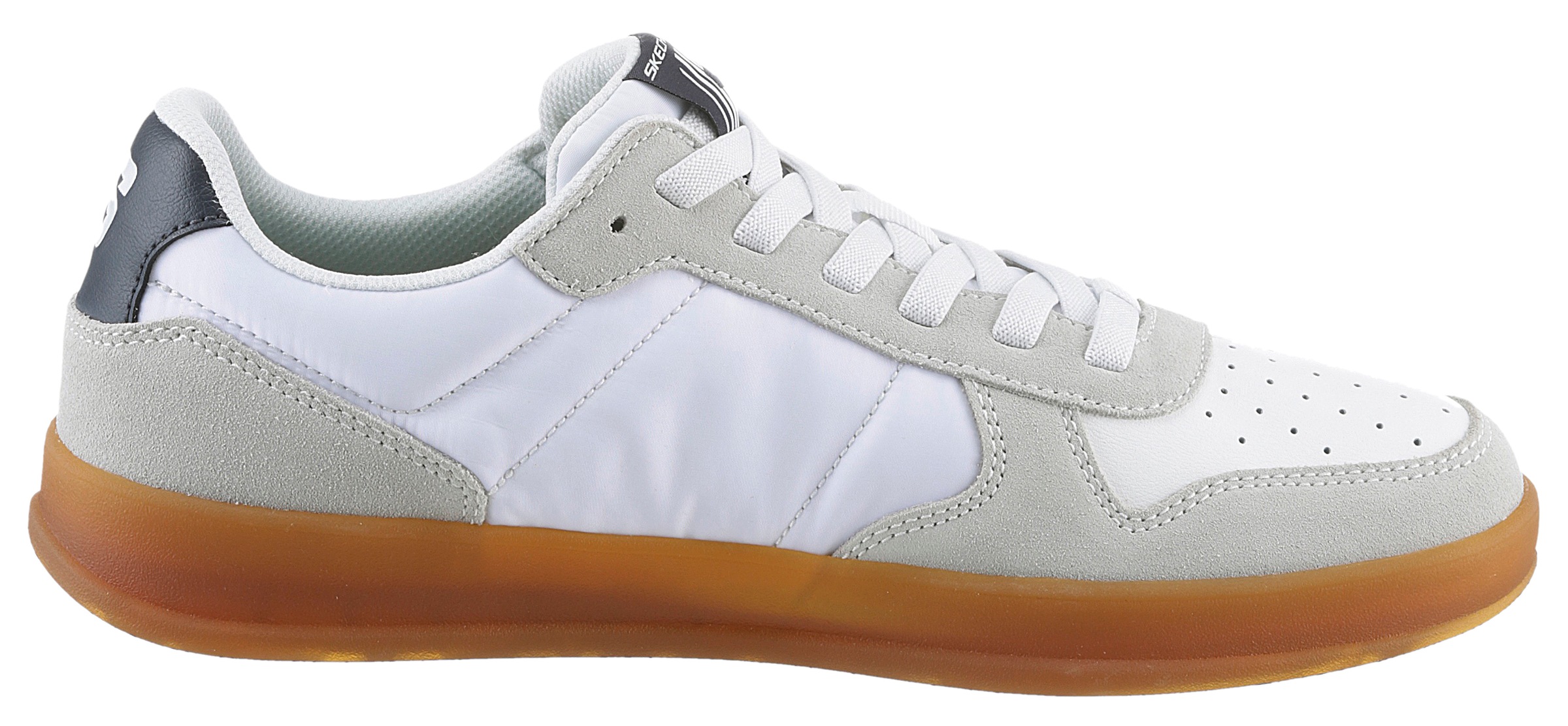 Skechers Slip-On Sneaker »NEW WAVE CUP-CALVEN«, Retro Sneaker, Schnürschuh mit Gummizug