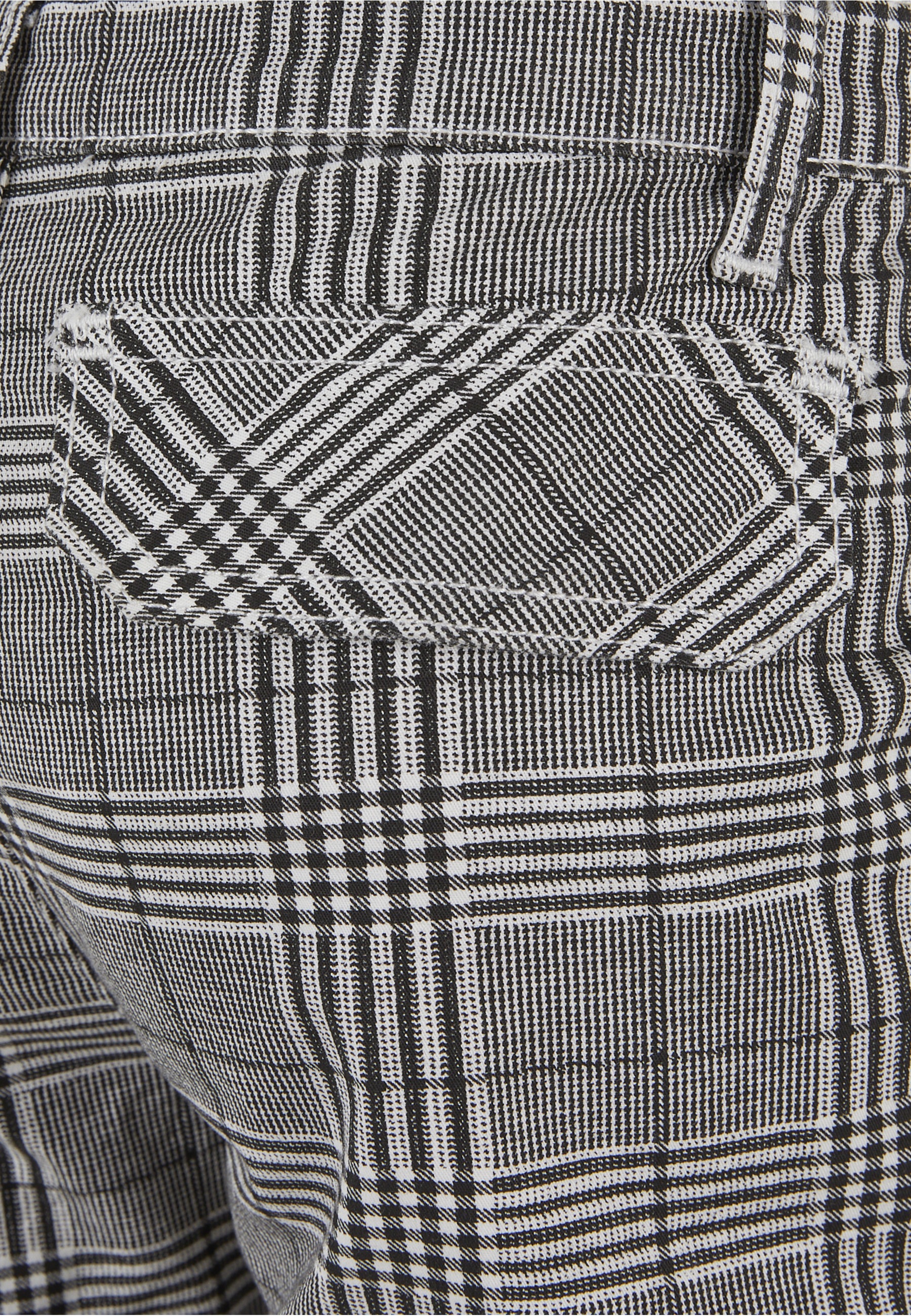 URBAN CLASSICS Cargohose »Urban Classics Herren Boys AOP Glencheck Cargo Jog Pants«