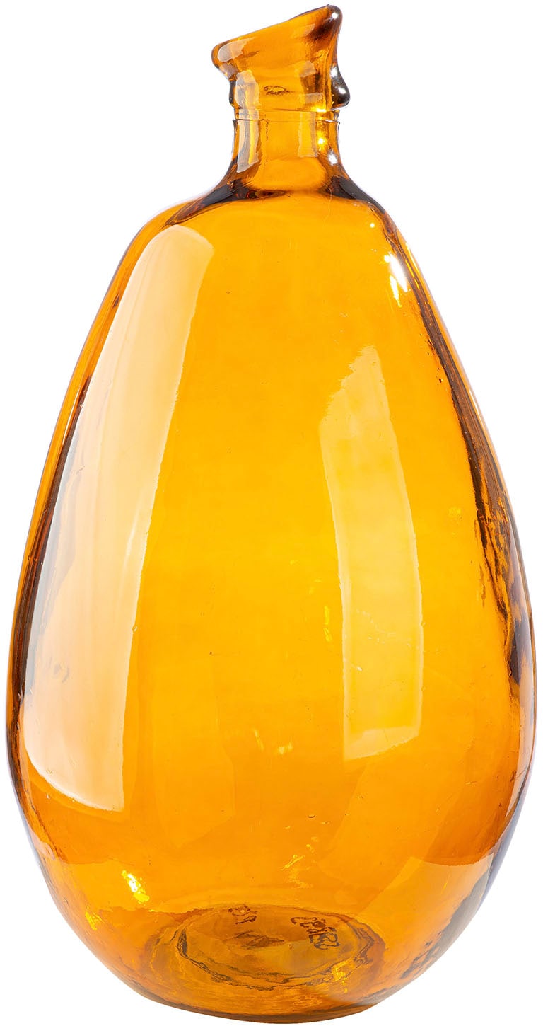 GILDE Tischvase »Vase bauchig; organisch Organical braun H. 47 cm«, (1 St.) günstig online kaufen