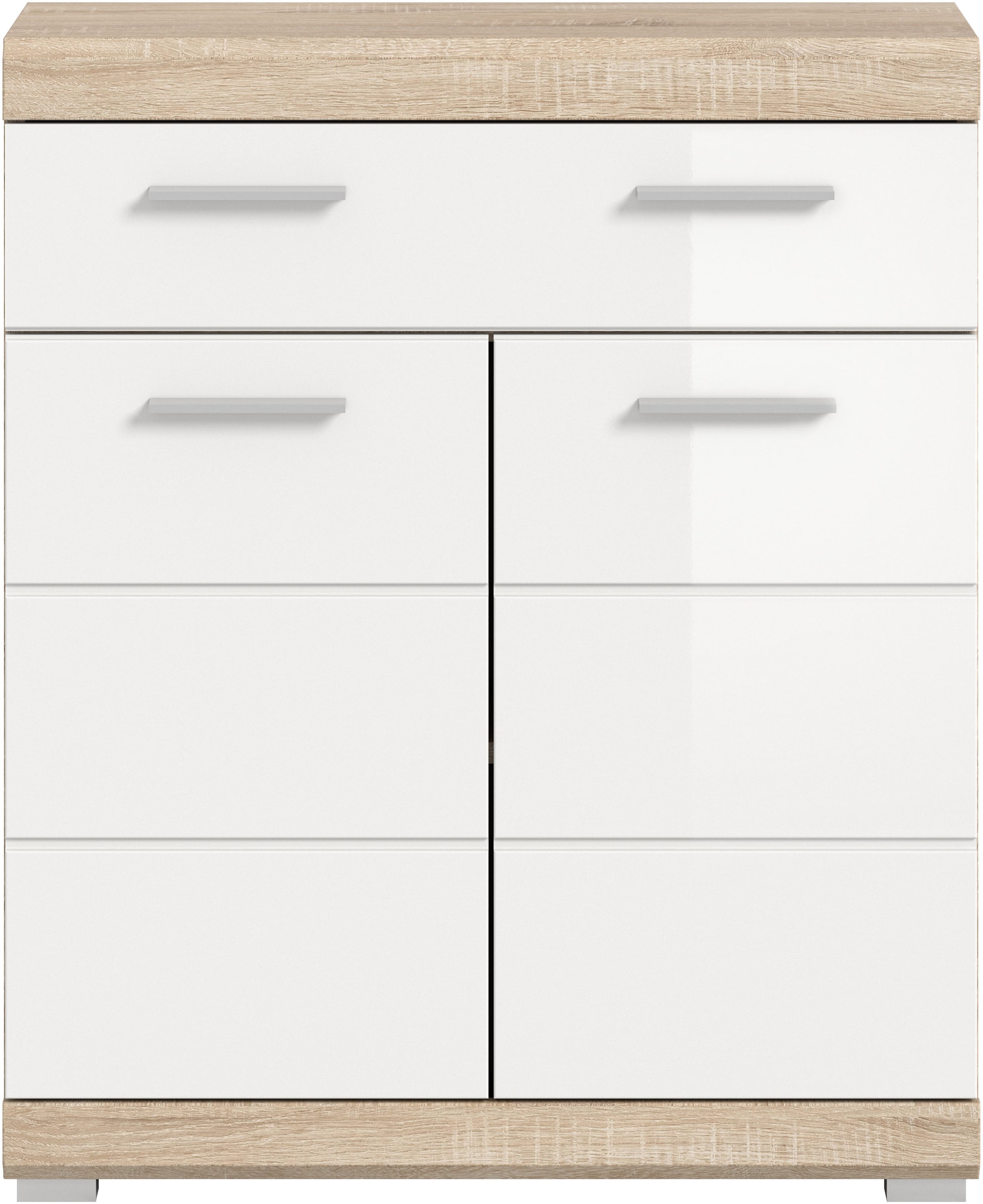 INOSIGN Unterschrank »Siena, Breite 74cm, 2 Tür, 1 Schubkasten, 2 Fächer, MDF-Front«, in verschiedenen Farben erhältlich, Badmöbel, Badschrank, Kommode, Bad