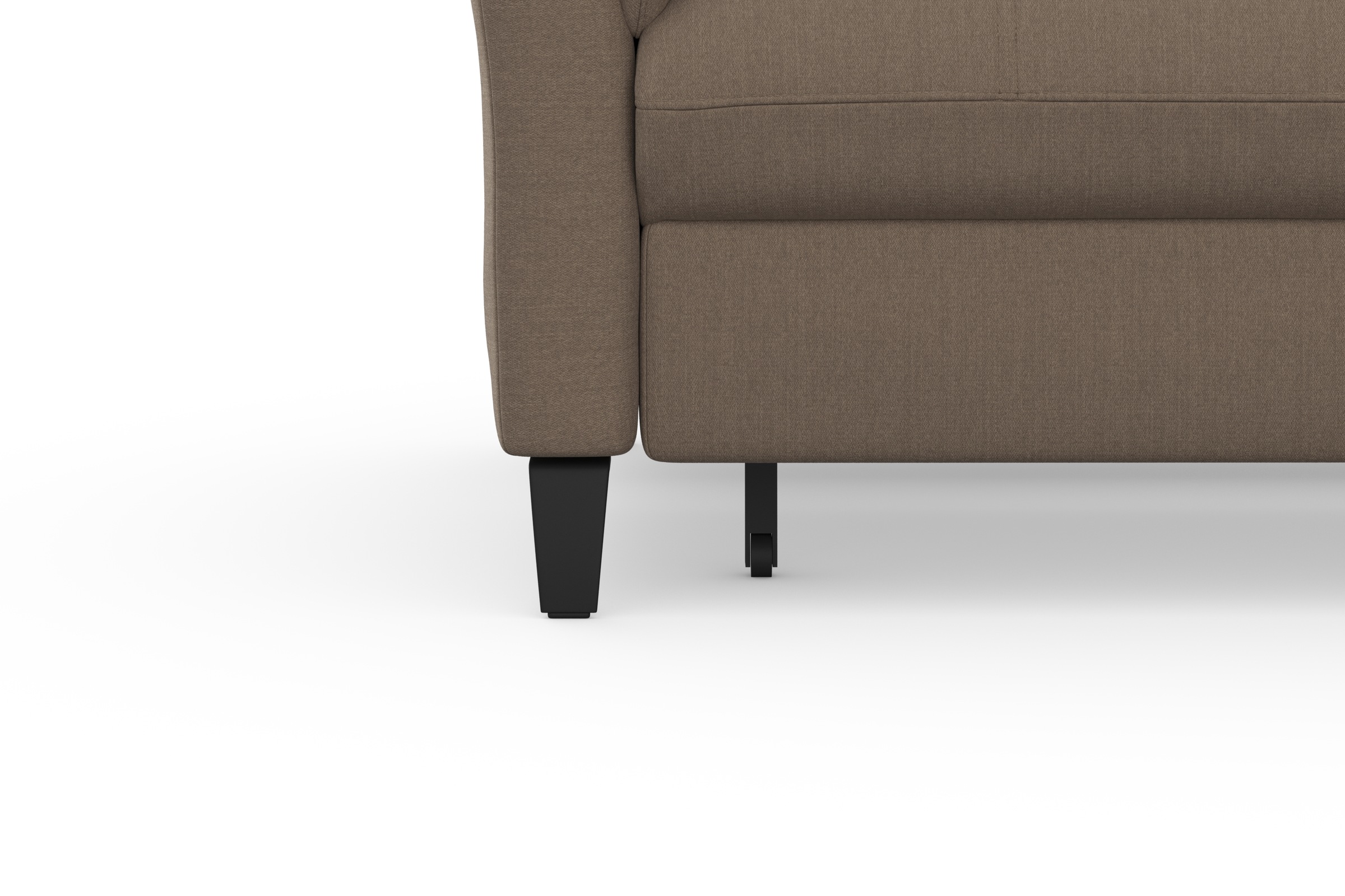 sit&more Ecksofa »Marano L-Form«, inklusive Kopfteilverstellung, wahlweise mit Bettfunktion, Bettkasten