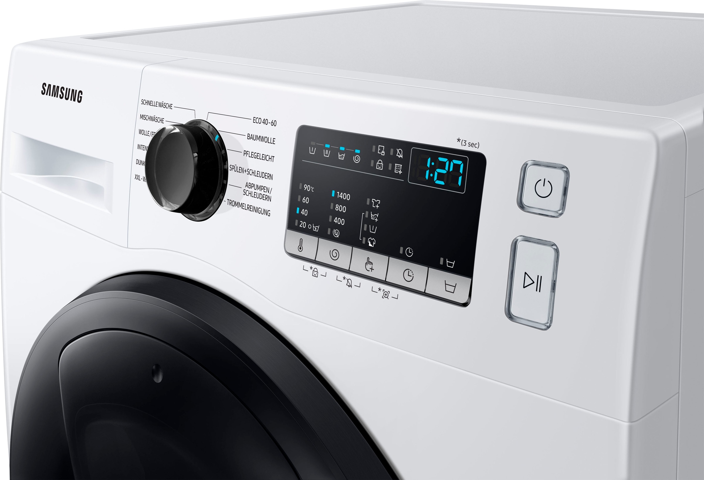 7. Bild von Samsung Waschmaschine »WW8ET4543AE«, WW4500T, WW8ET4543AE, 8 kg, 1400 U/min, AddWash™