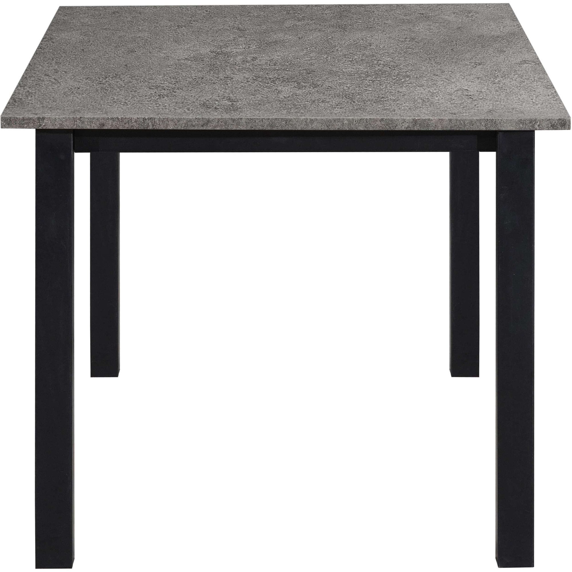 OTTO home Esstisch »Babetta« schwarzes pulverbeschichtetes Metallgestell, verschiedene Breiten